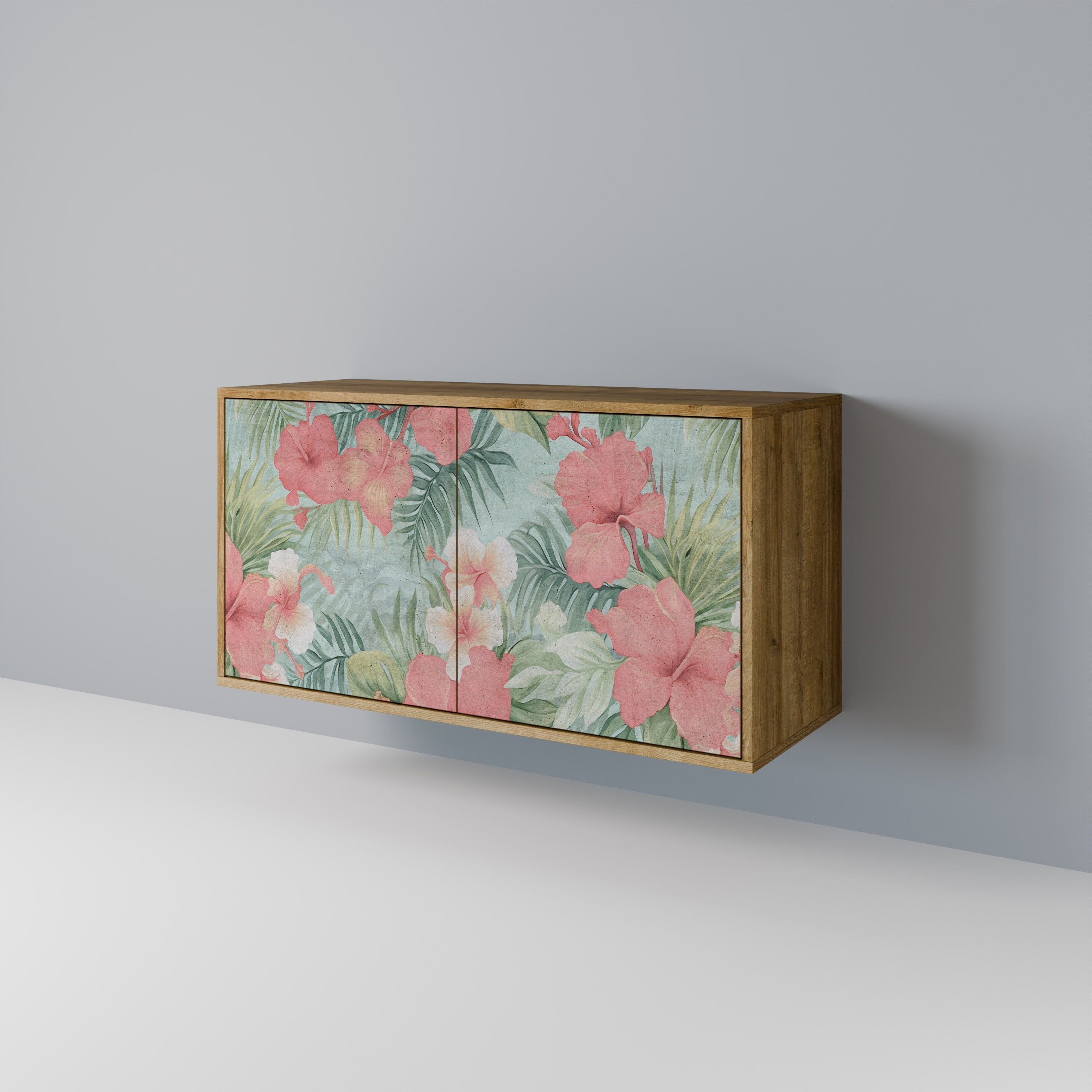 HAWAIIAN SPIRIT Sideboard mit 2 Türen in Eichenoptik