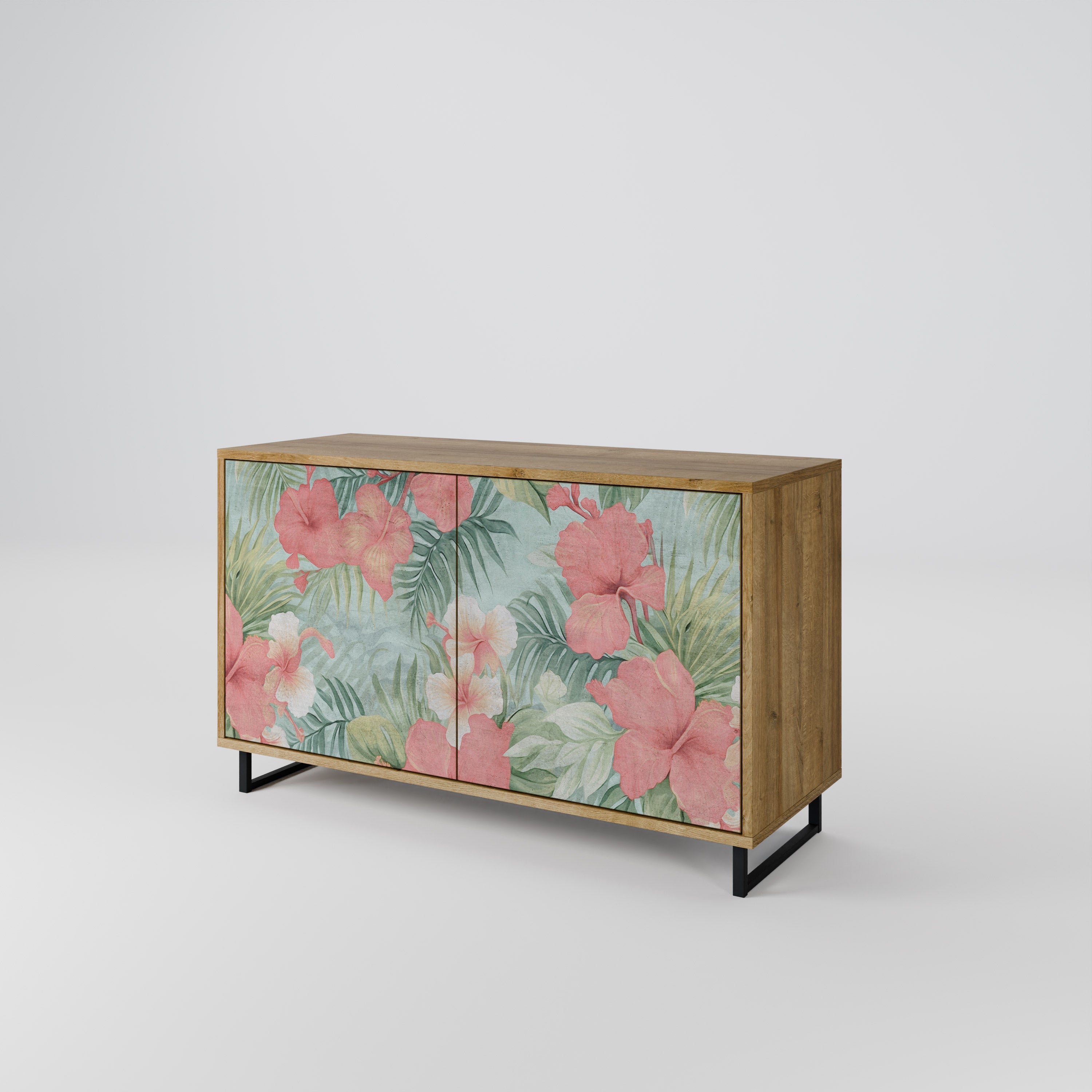 HAWAIIAN SPIRIT Sideboard mit 2 Türen in Eichenoptik