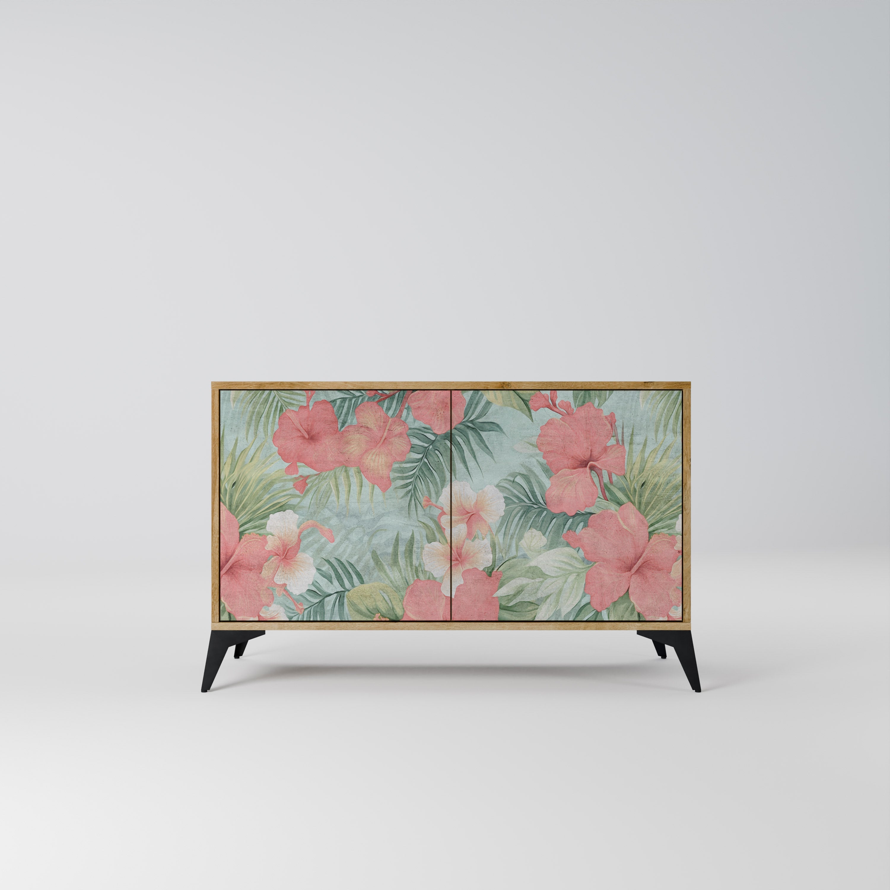 HAWAIIAN SPIRIT Sideboard mit 2 Türen in Eichenoptik