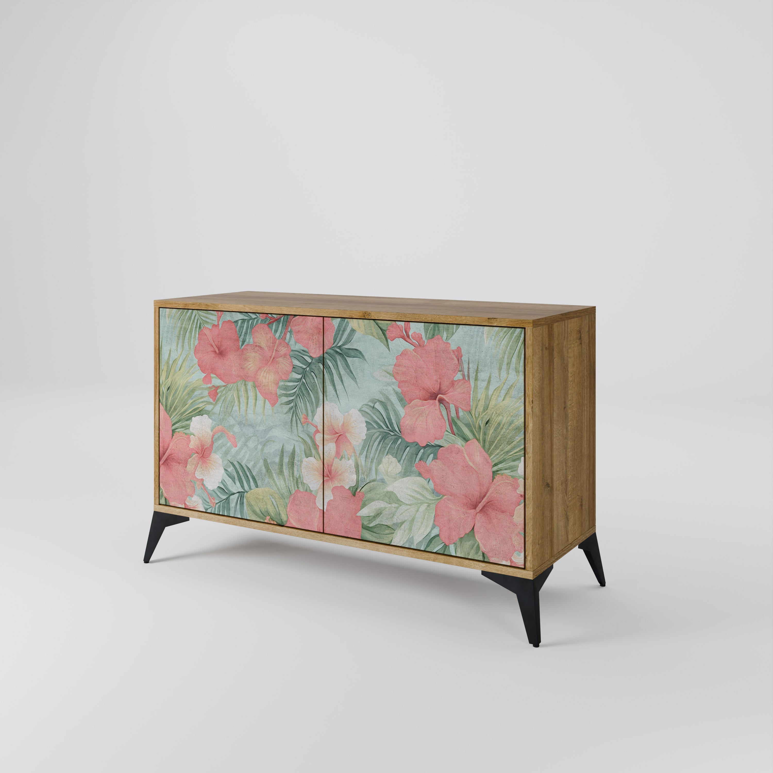 HAWAIIAN SPIRIT Sideboard mit 2 Türen in Eichenoptik