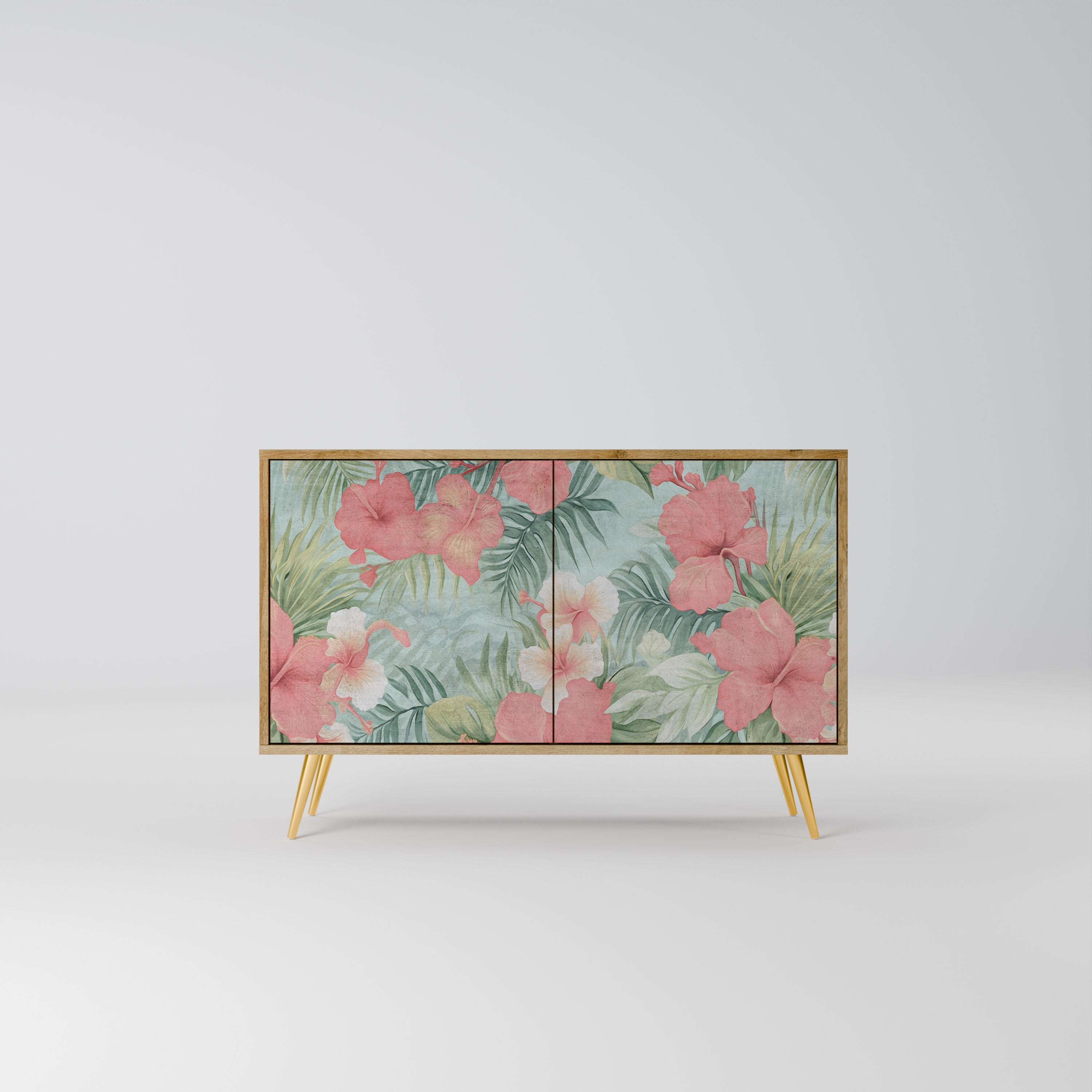 HAWAIIAN SPIRIT Sideboard mit 2 Türen in Eichenoptik