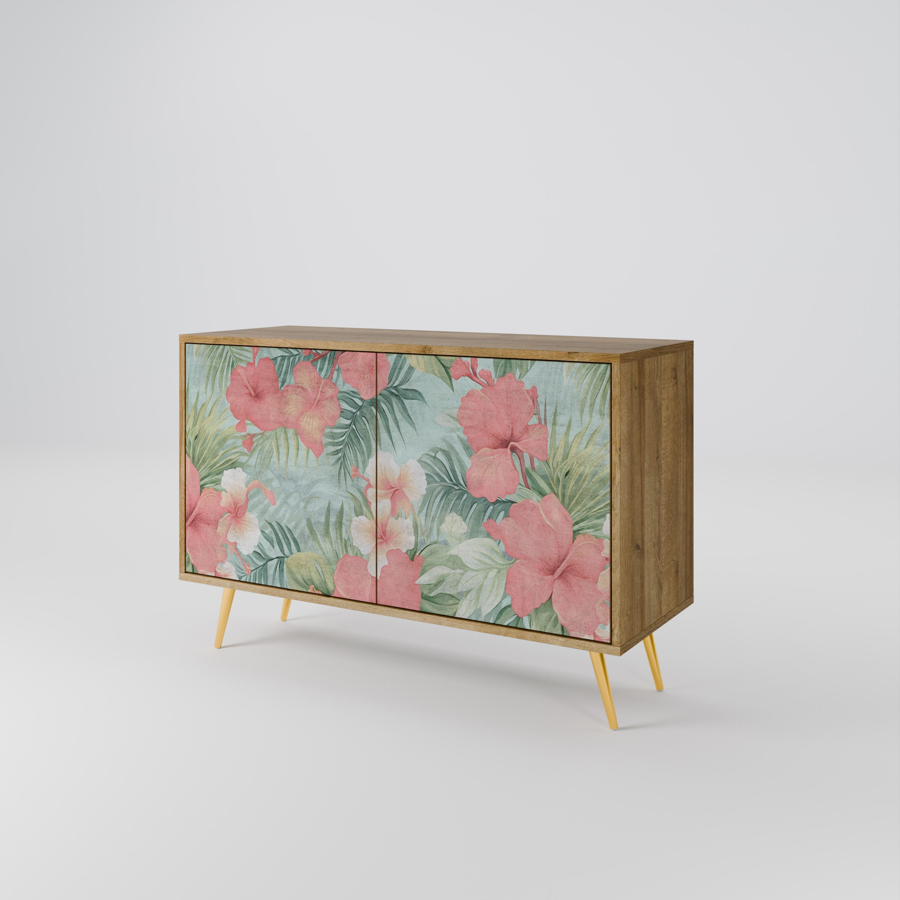 HAWAIIAN SPIRIT Sideboard mit 2 Türen in Eichenoptik