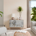 FADE IN THE TREES Sideboard mit 2 Türen in Eiche-Optik