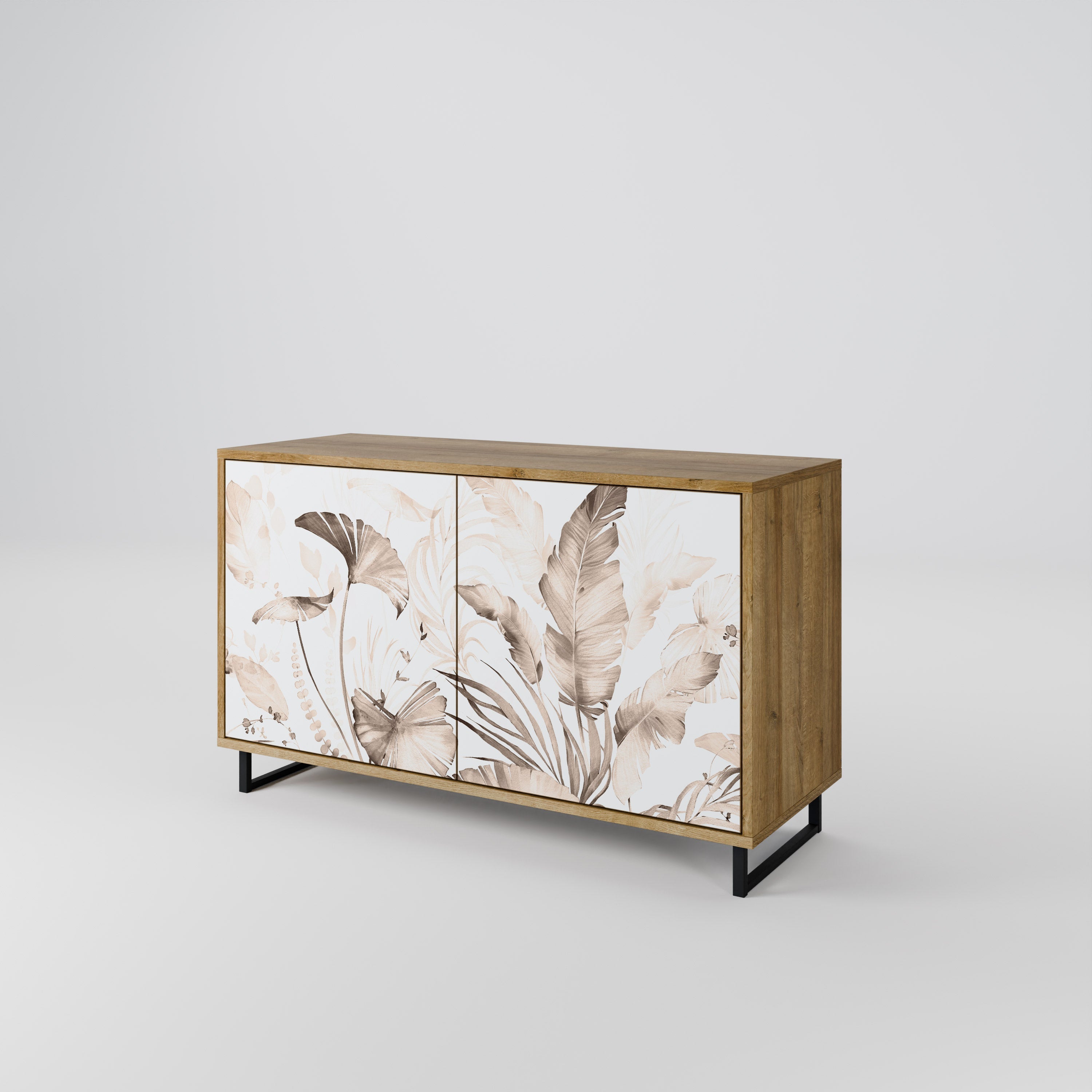 WILD TENDERNESS 2-türiges Sideboard in Eichenoptik