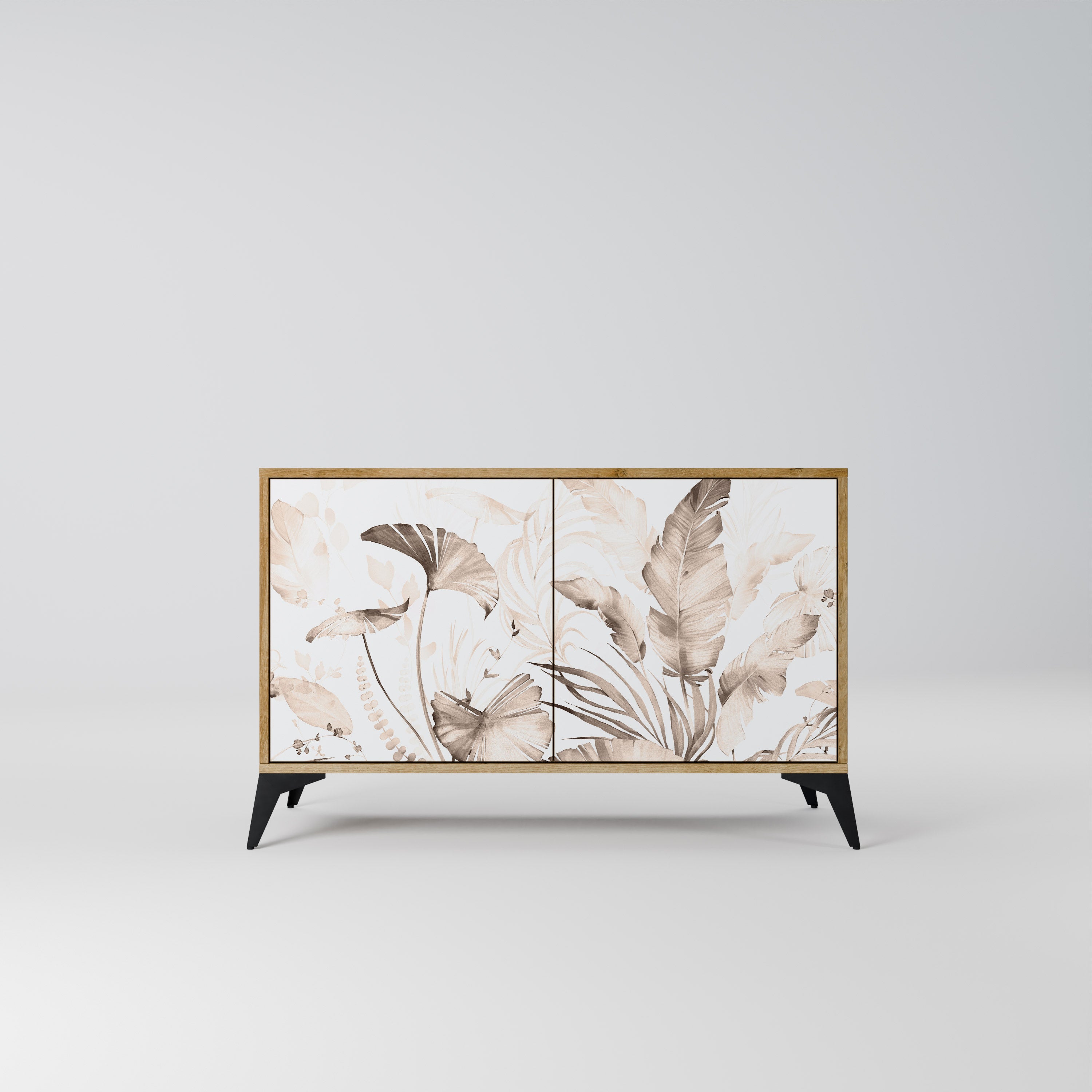 WILD TENDERNESS 2-türiges Sideboard in Eichenoptik