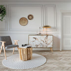 WILD TENDERNESS Sideboard mit 2 Türen in Eiche-Optik