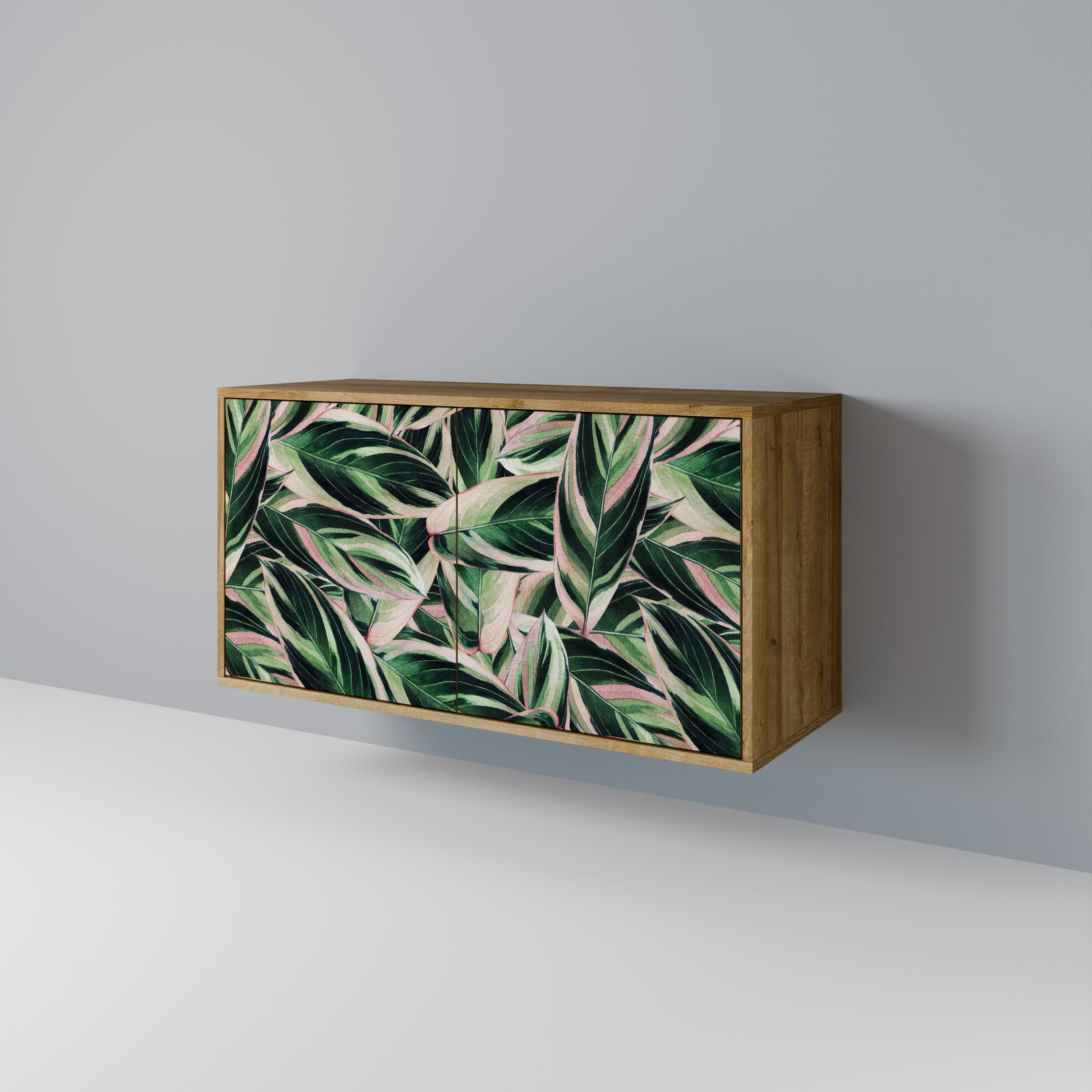 EERIE STROMANTHE Sideboard mit 2 Türen in Eichenoptik