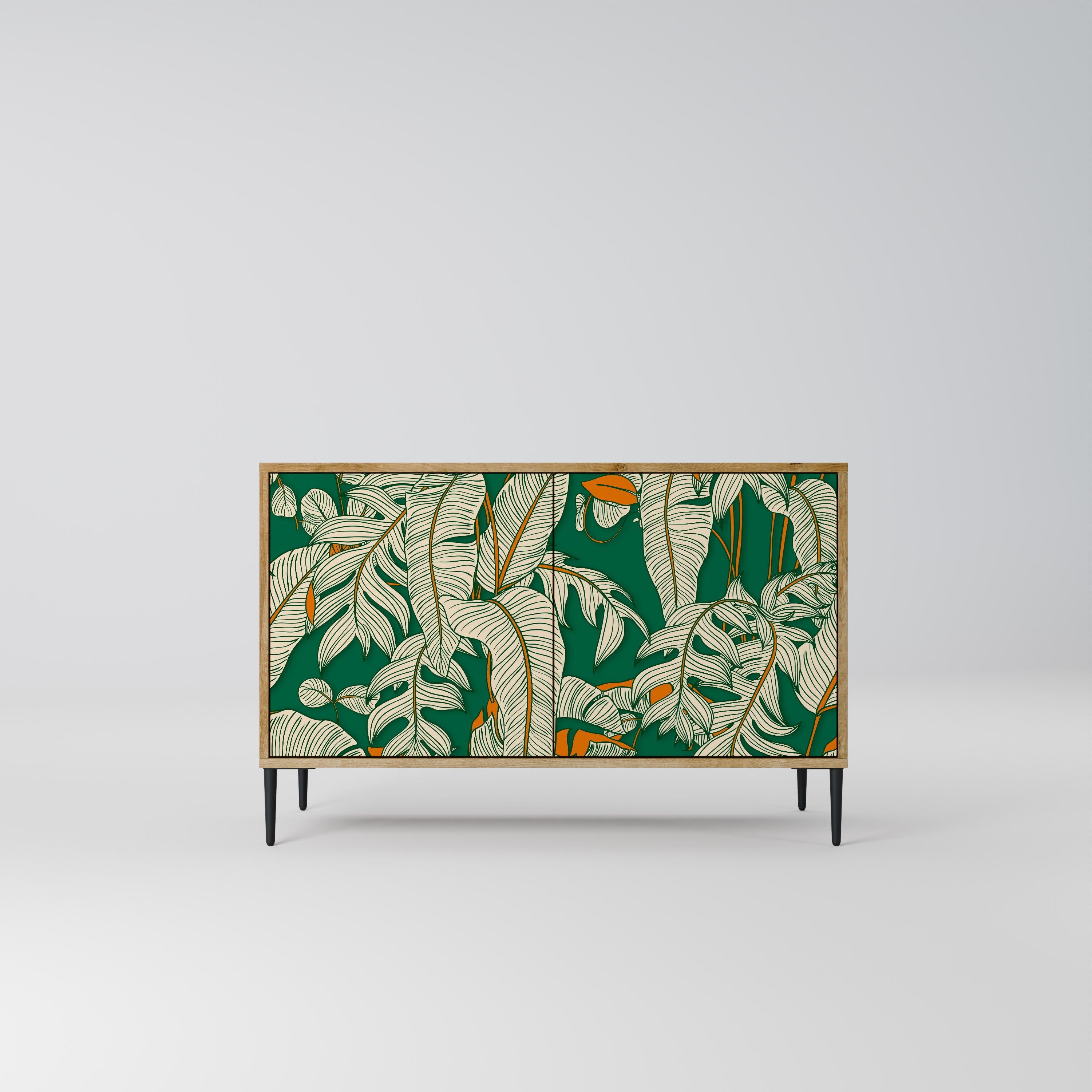 VERDANT PLEASURES Sideboard mit 2 Türen in Eichenoptik