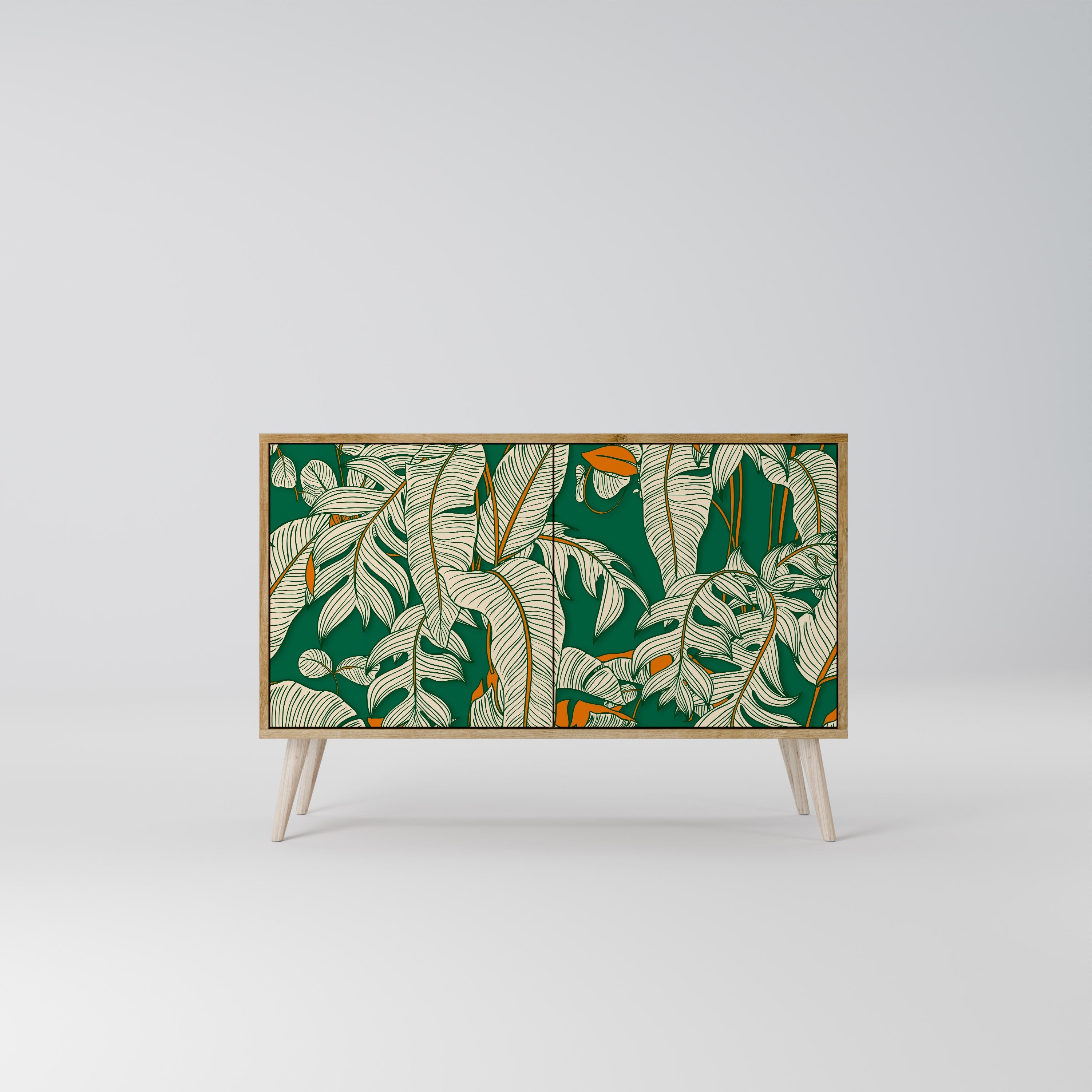 VERDANT PLEASURES Sideboard mit 2 Türen in Eichenoptik
