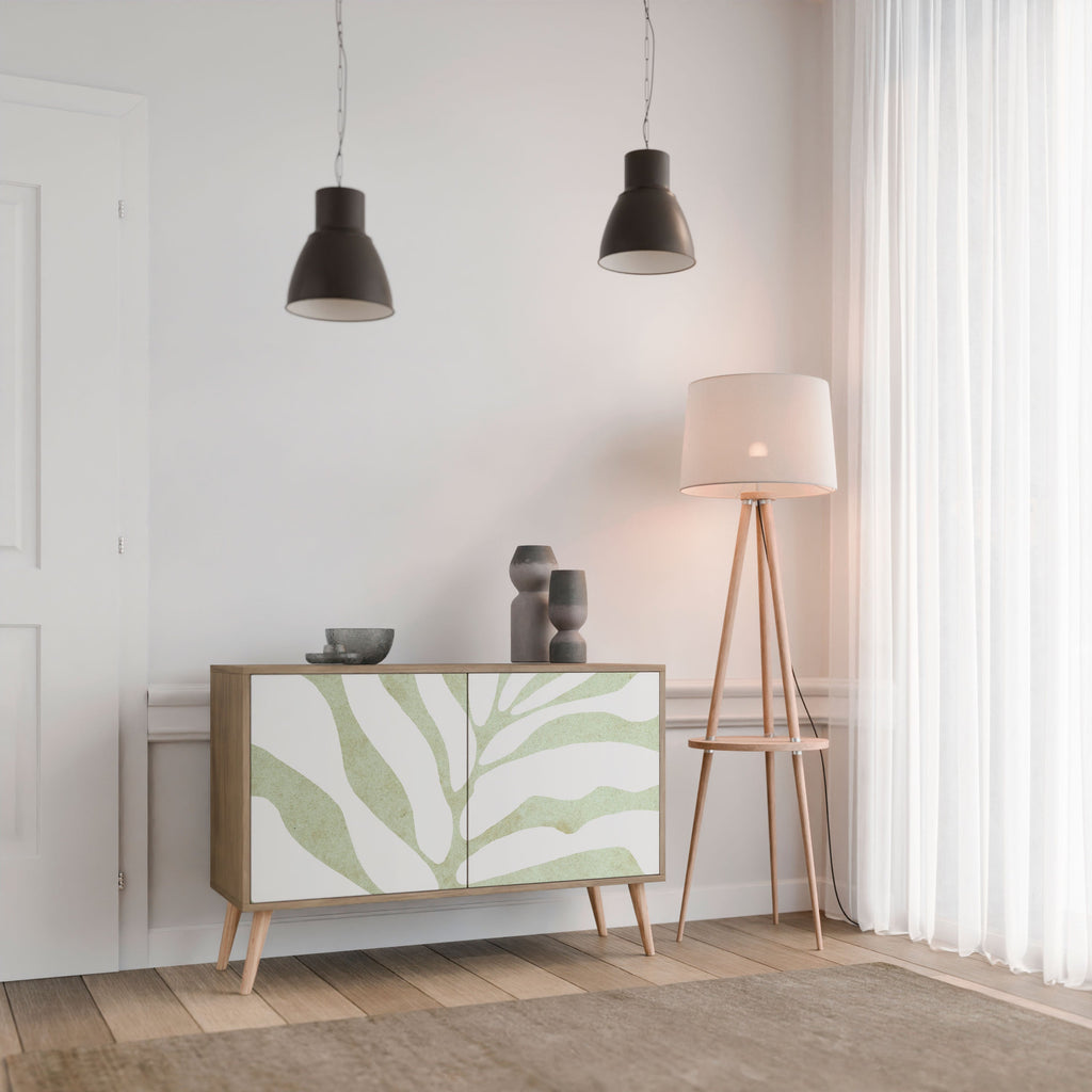 BOTANICAL SPARK Sideboard mit 2 Türen in Eichenoptik