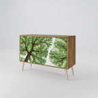 WILDERNESS DASH Sideboard mit 2 Türen in Eiche-Optik