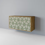 LEAVES ON GREEN Sideboard mit 2 Türen in Eiche-Optik