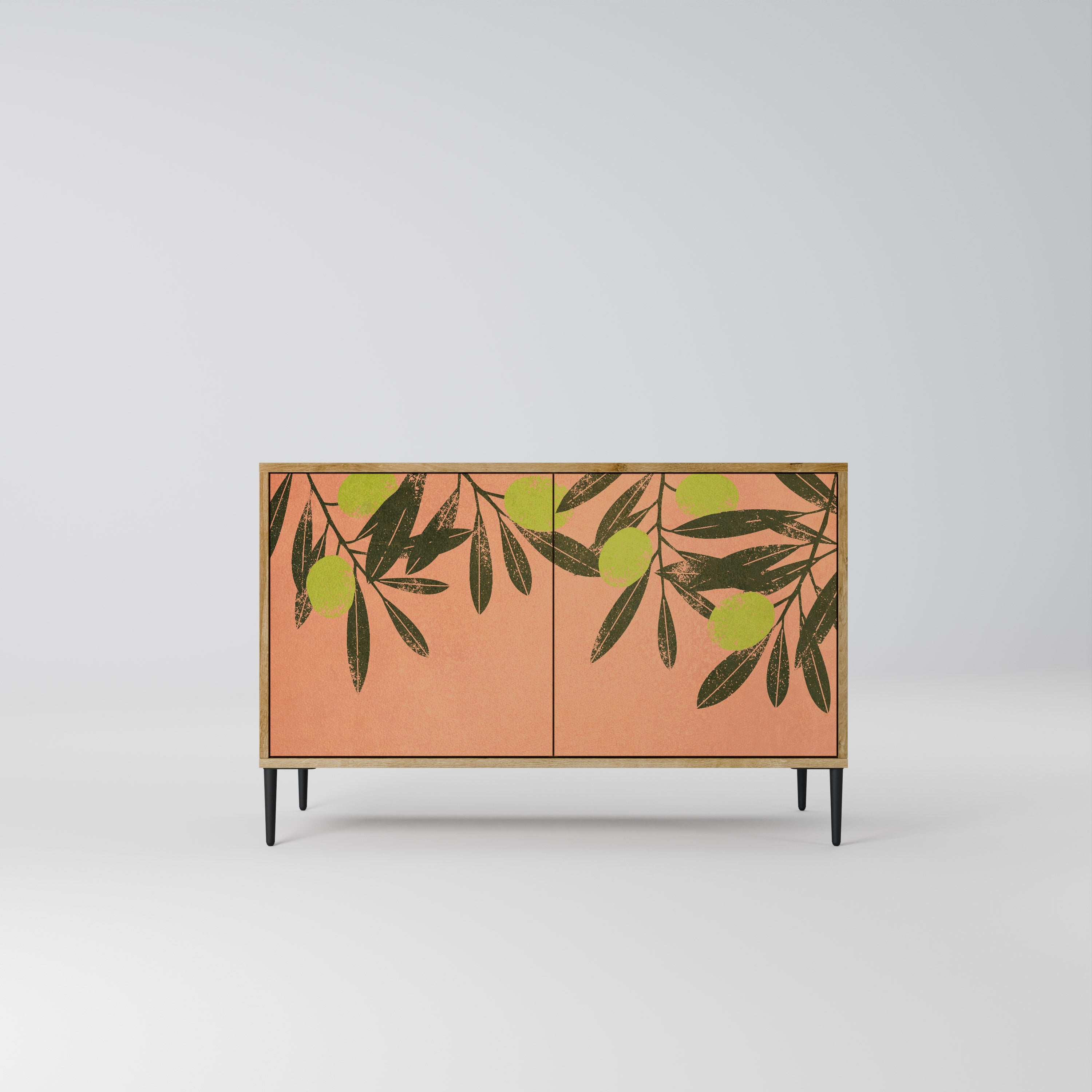 JUICY OLIVES Sideboard mit 2 Türen in Eichenoptik