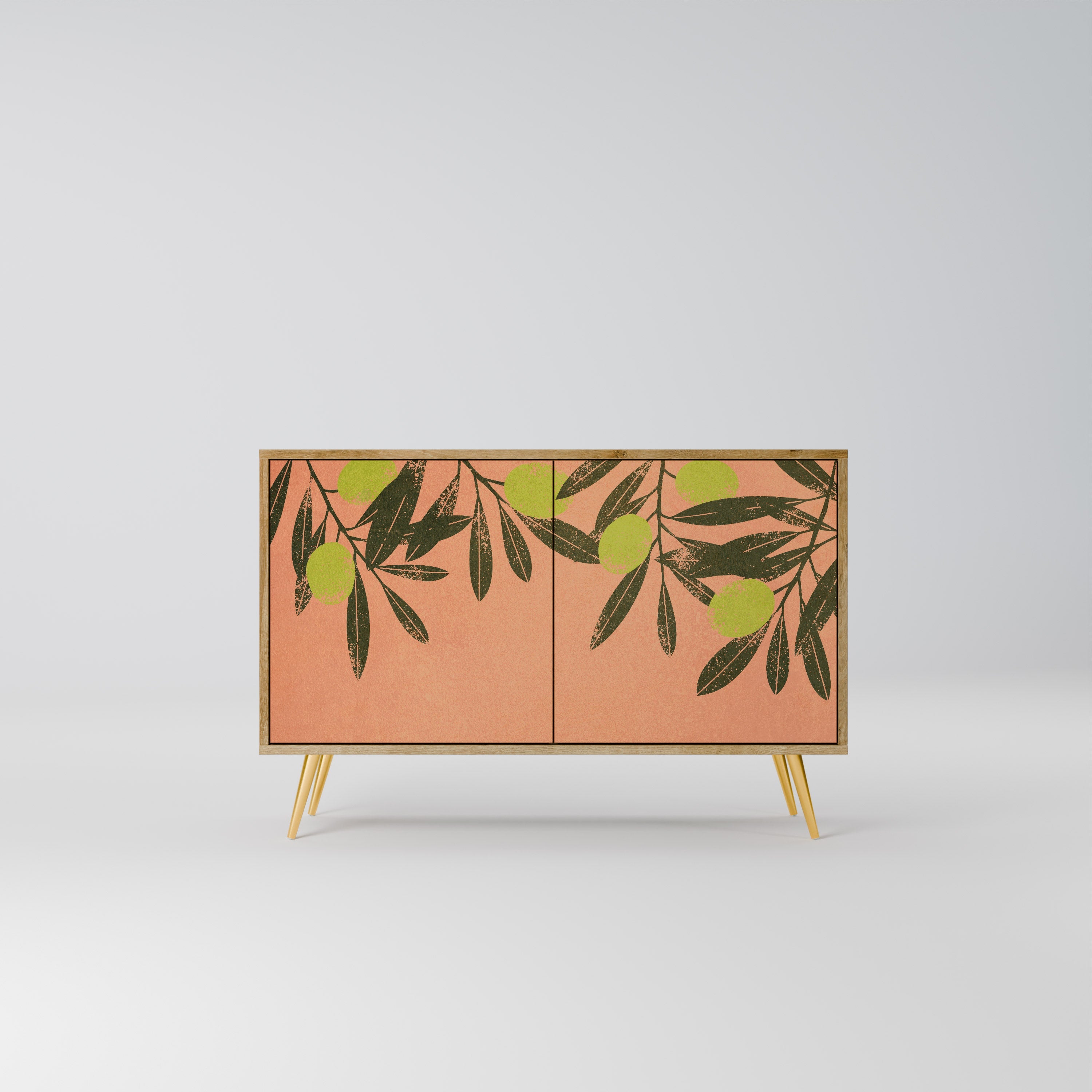 JUICY OLIVES Sideboard mit 2 Türen in Eichenoptik