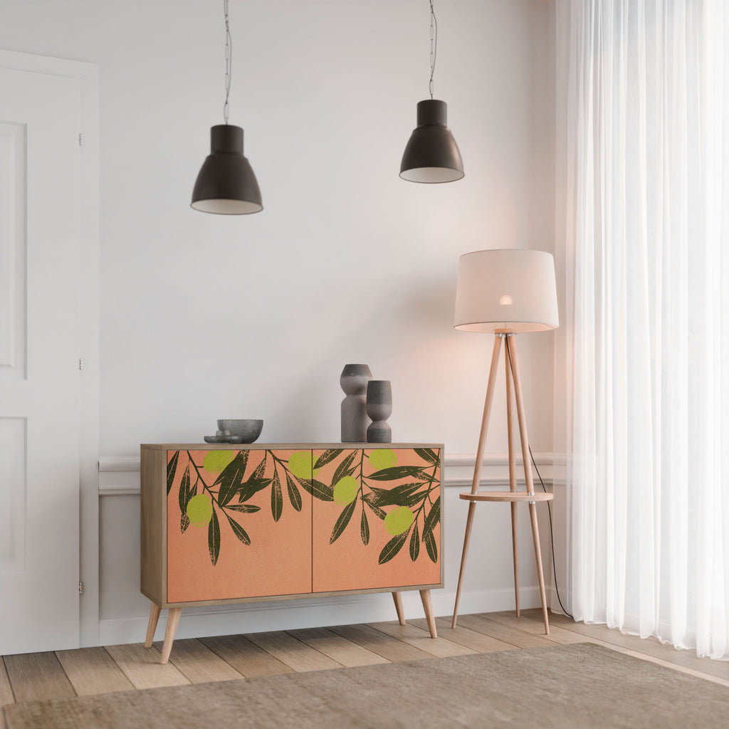 JUICY OLIVES Sideboard mit 2 Türen in Eichenoptik
