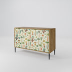 PALM SPRING Sideboard mit 2 Türen in Eiche-Optik