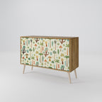 PALM SPRING Sideboard mit 2 Türen in Eiche-Optik