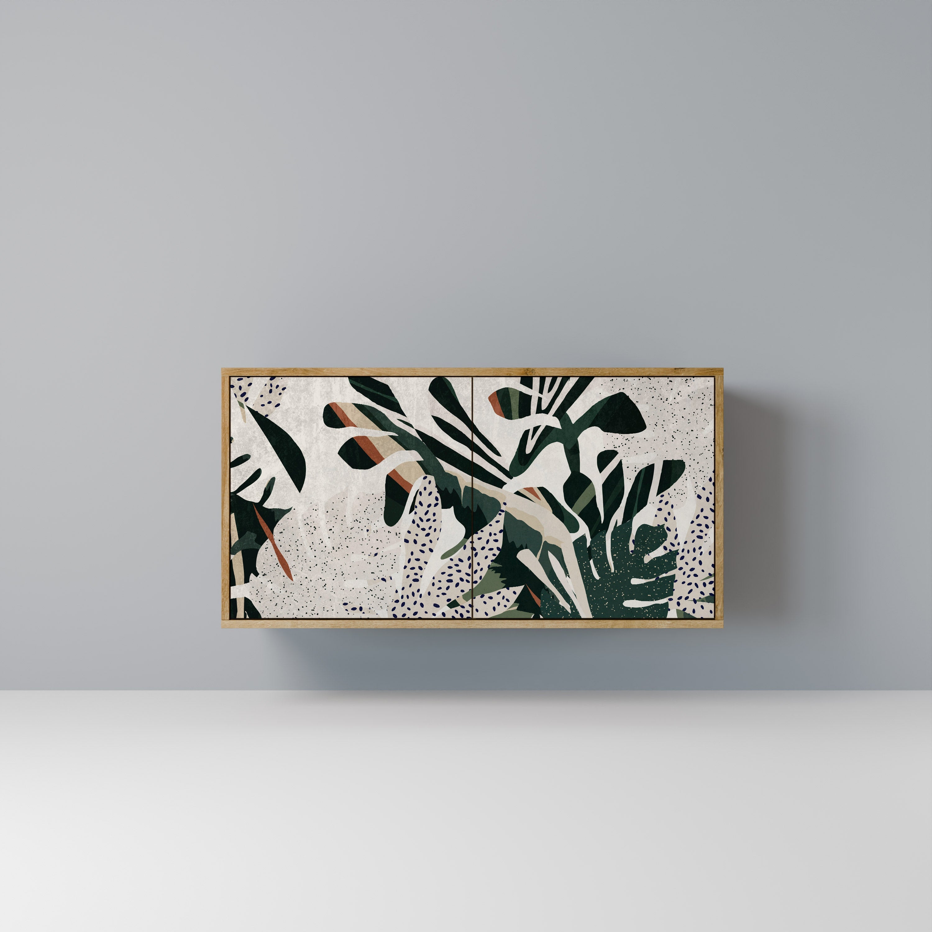 VERDURE FORMATION Sideboard mit 2 Türen in Eichenoptik