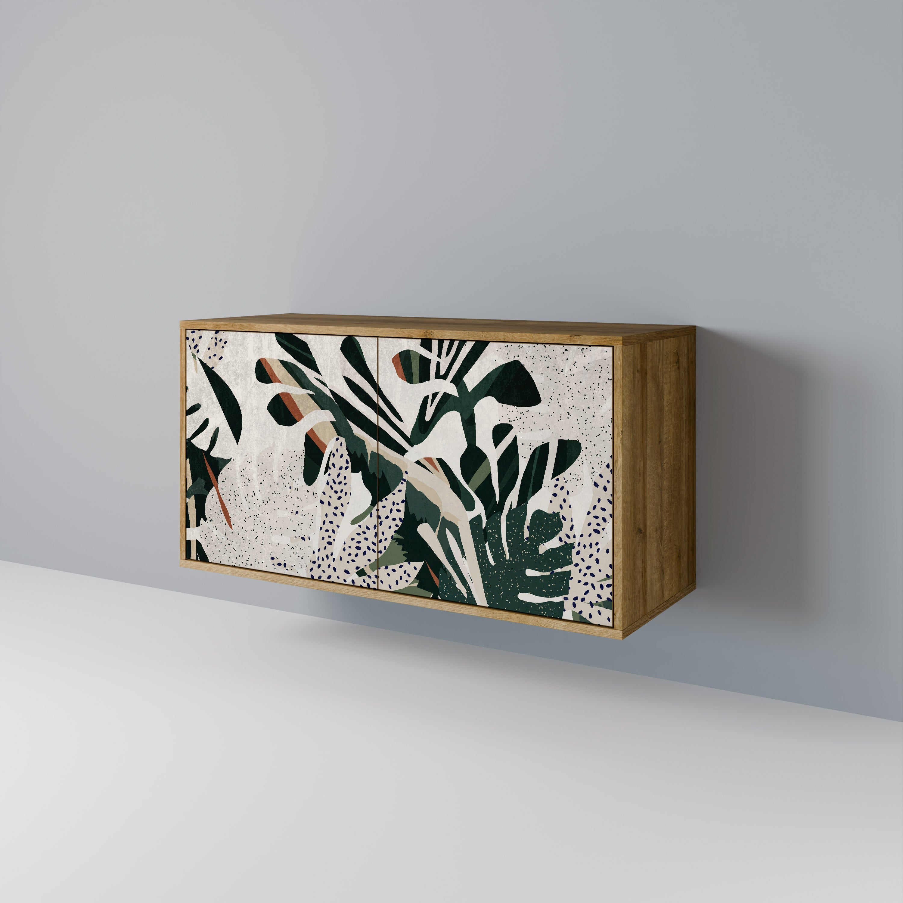 VERDURE FORMATION Sideboard mit 2 Türen in Eichenoptik