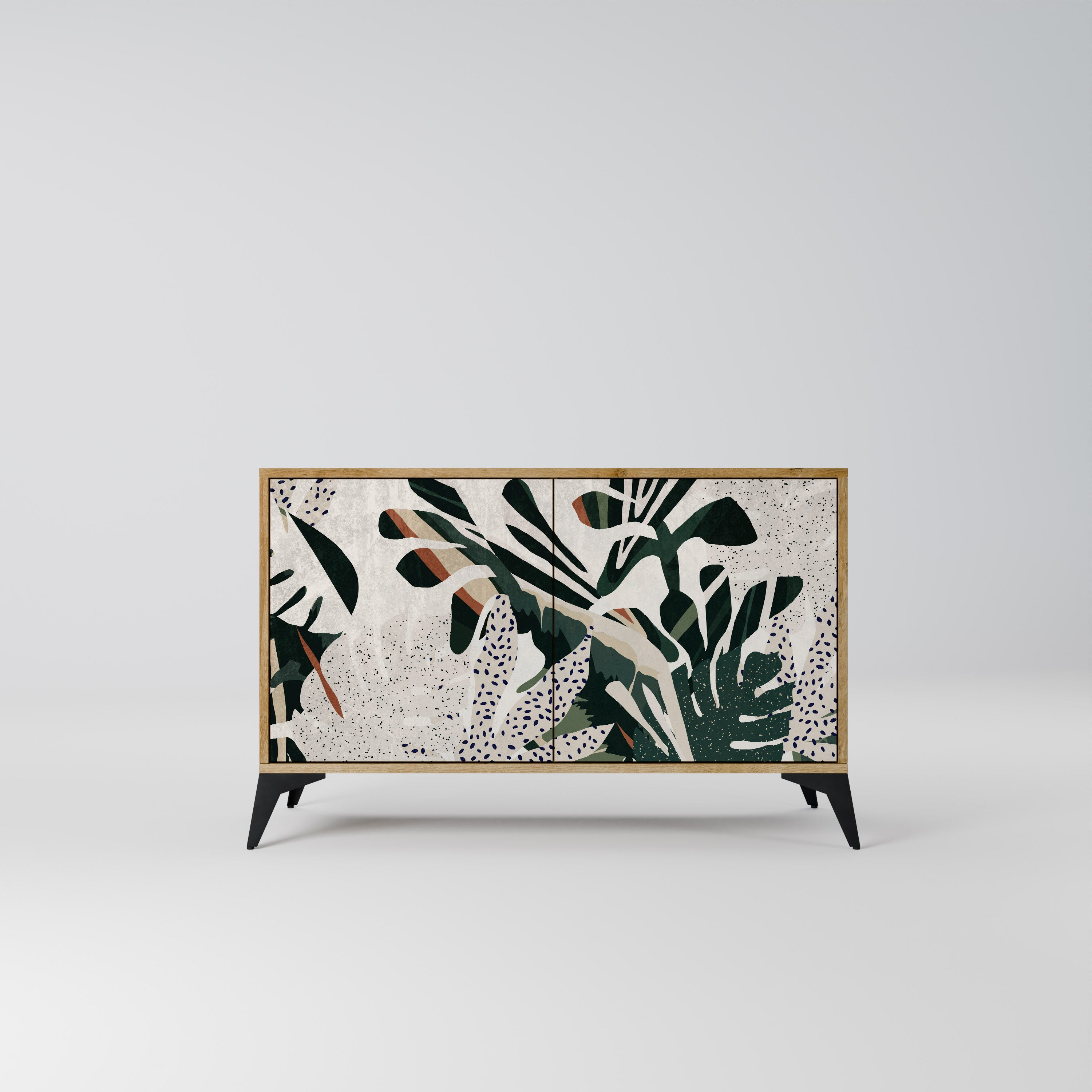 VERDURE FORMATION Sideboard mit 2 Türen in Eichenoptik