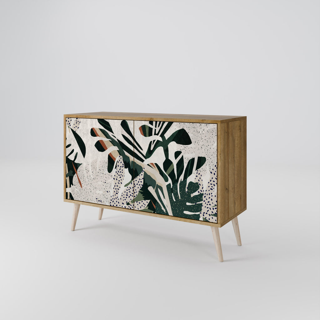 VERDURE FORMATION Sideboard mit 2 Türen in Eichenoptik