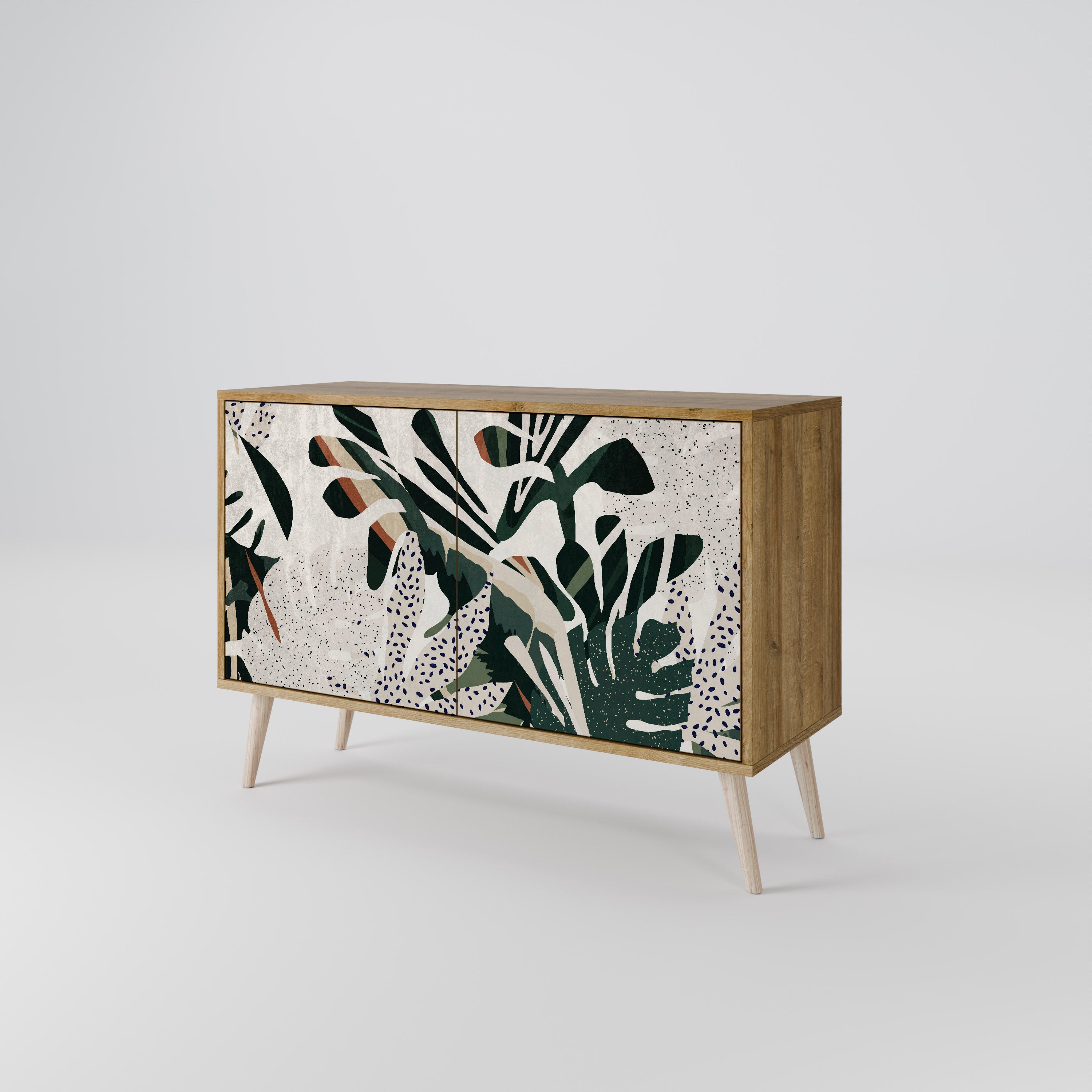 VERDURE FORMATION Sideboard mit 2 Türen in Eichenoptik
