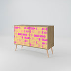 SKATEBOARD ARTISTRY Selbstklebendes Poster - Hochformat