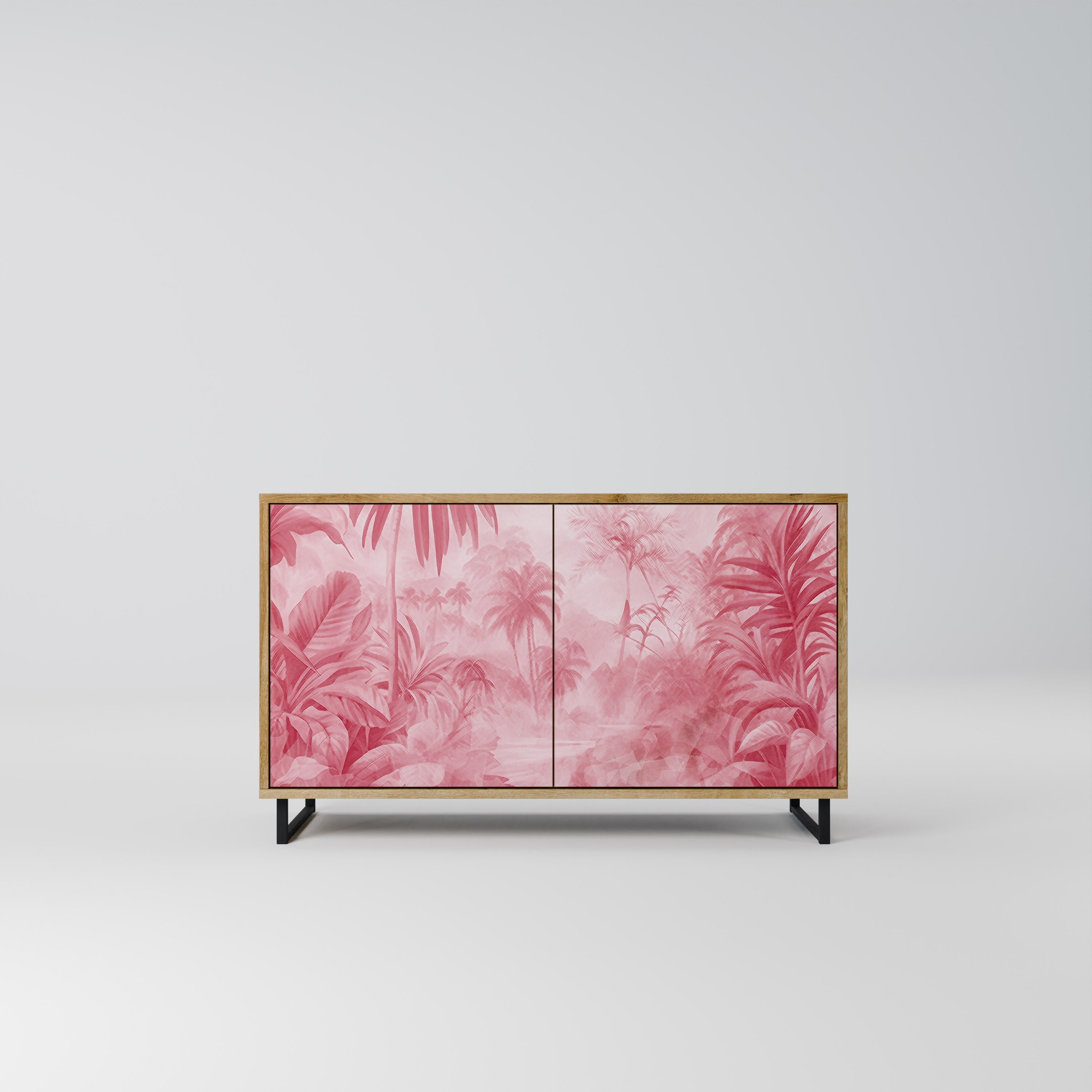 SWEET TROPICS 2-türiges Sideboard in Eichenoptik