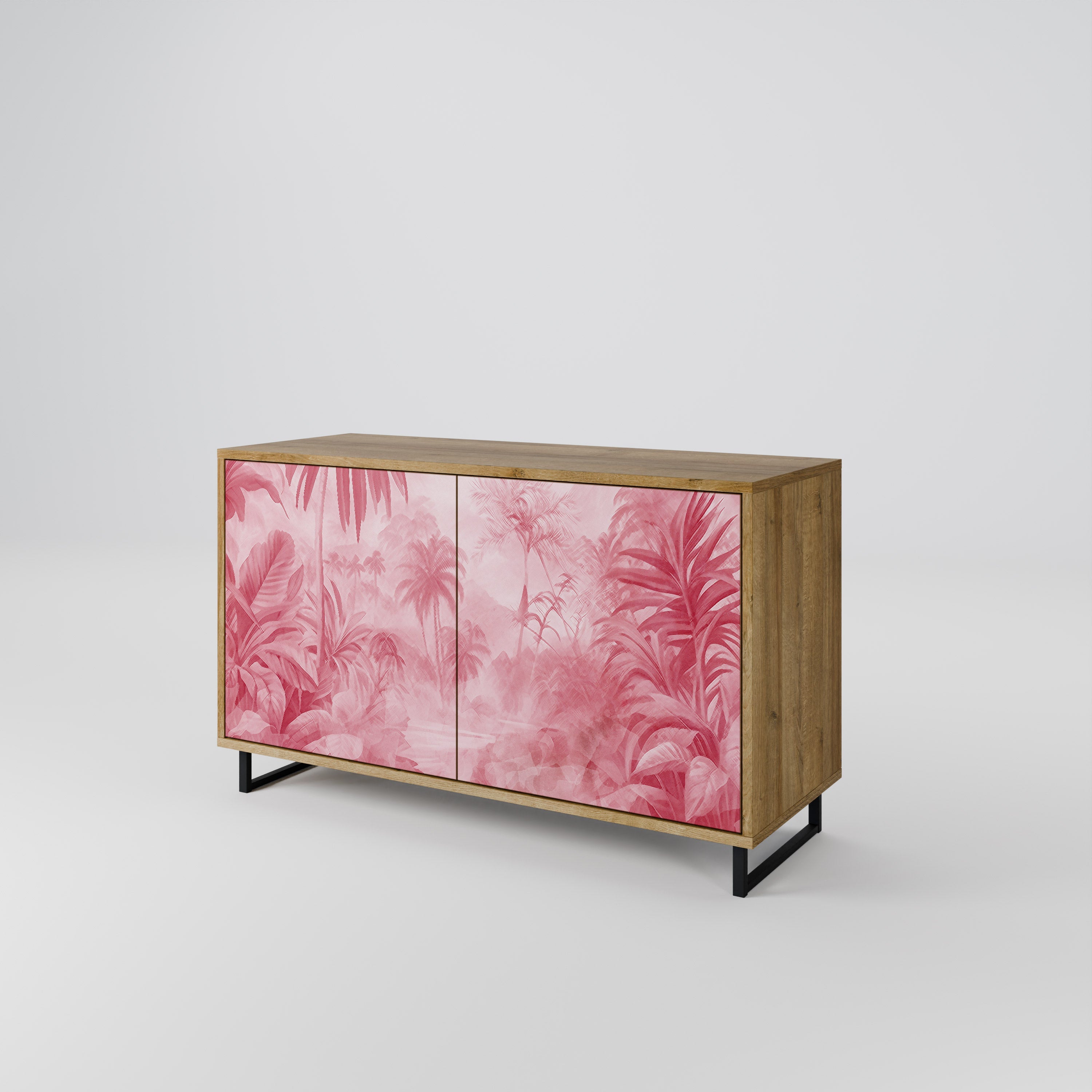 SWEET TROPICS 2-türiges Sideboard in Eichenoptik