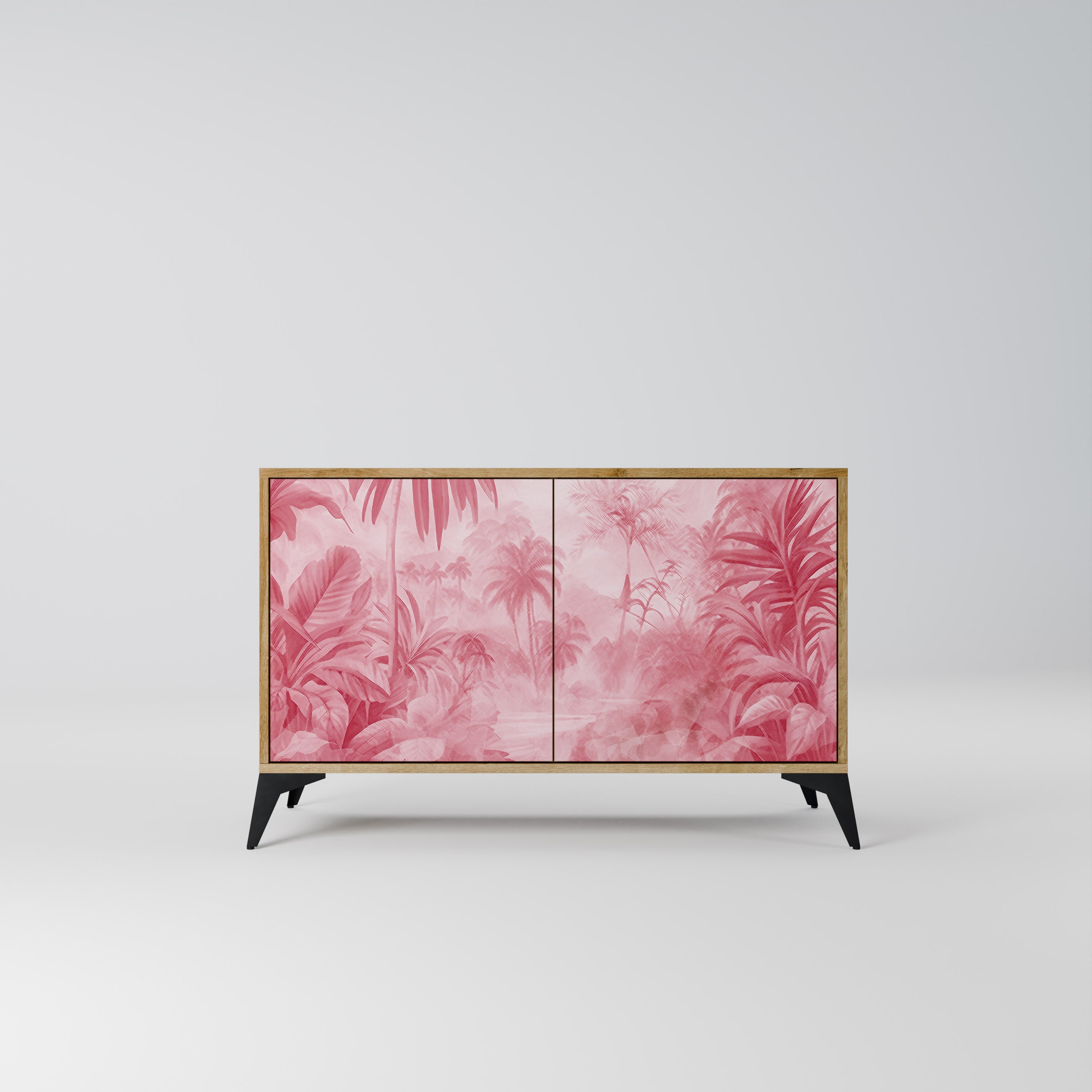 SWEET TROPICS 2-türiges Sideboard in Eichenoptik