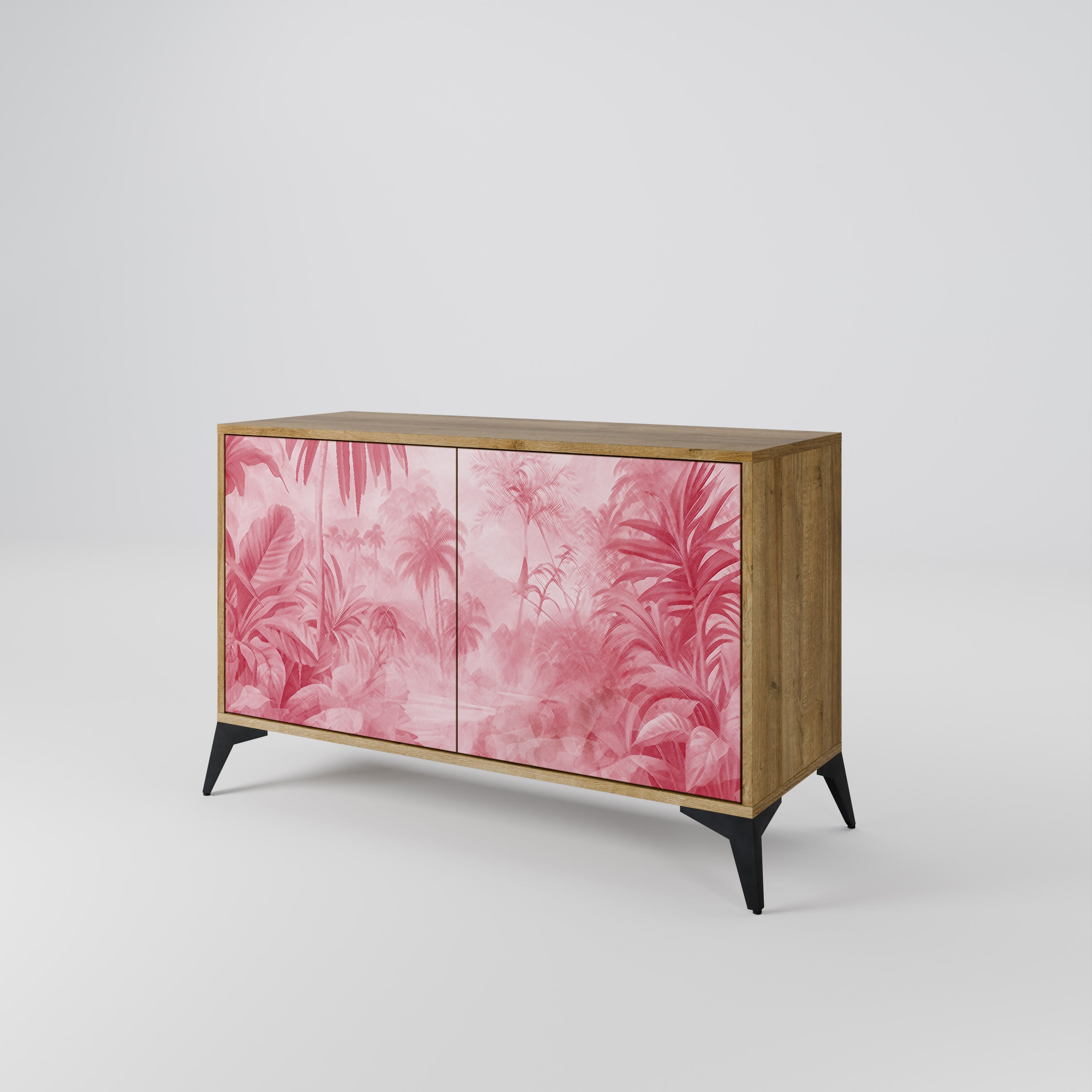 SWEET TROPICS 2-türiges Sideboard in Eichenoptik