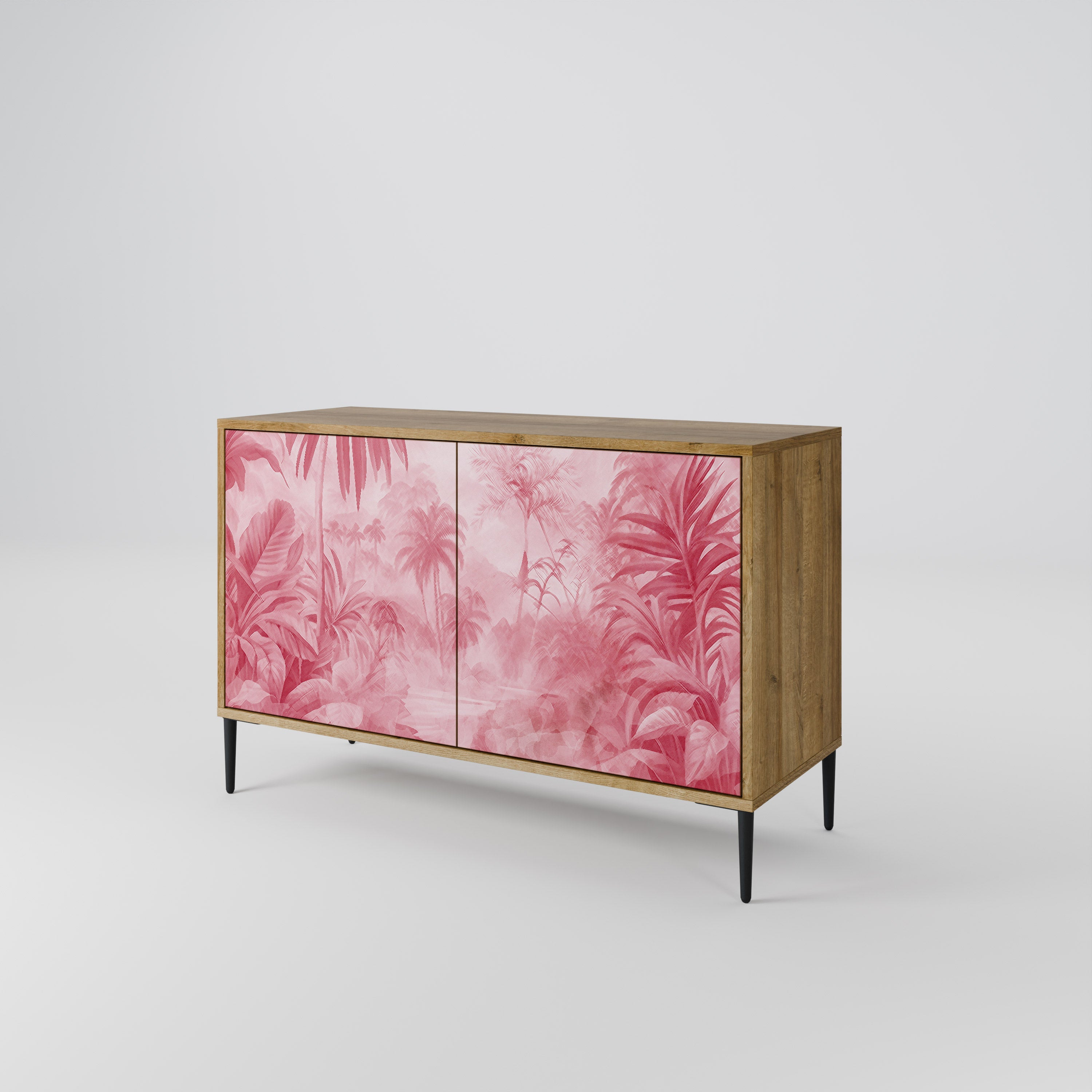 SWEET TROPICS 2-türiges Sideboard in Eichenoptik