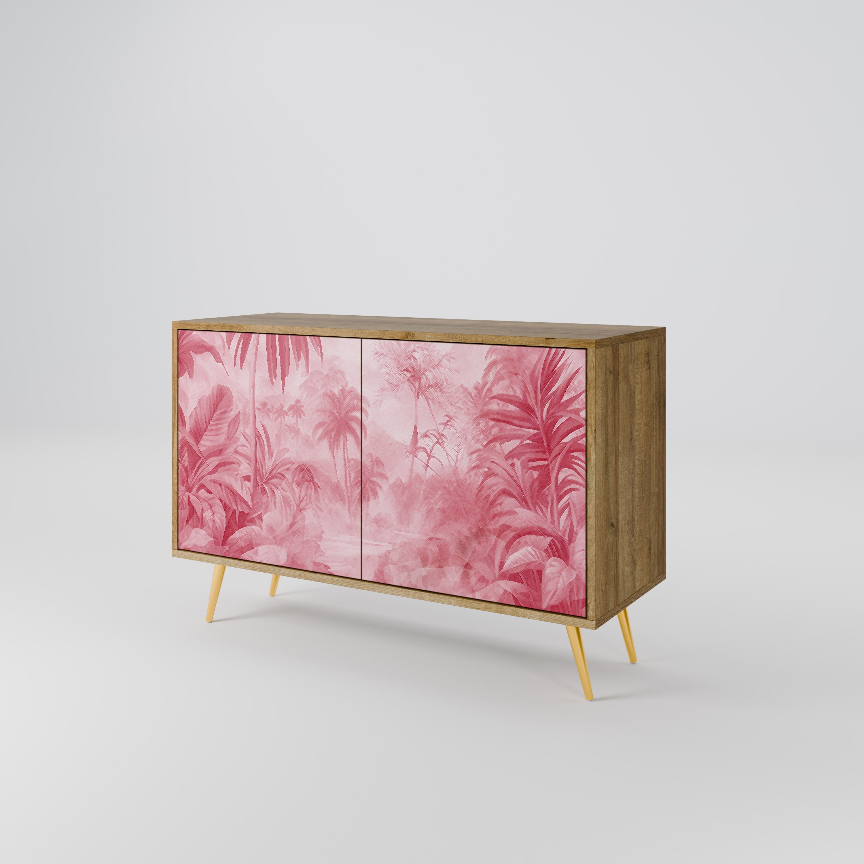 SWEET TROPICS 2-türiges Sideboard in Eichenoptik