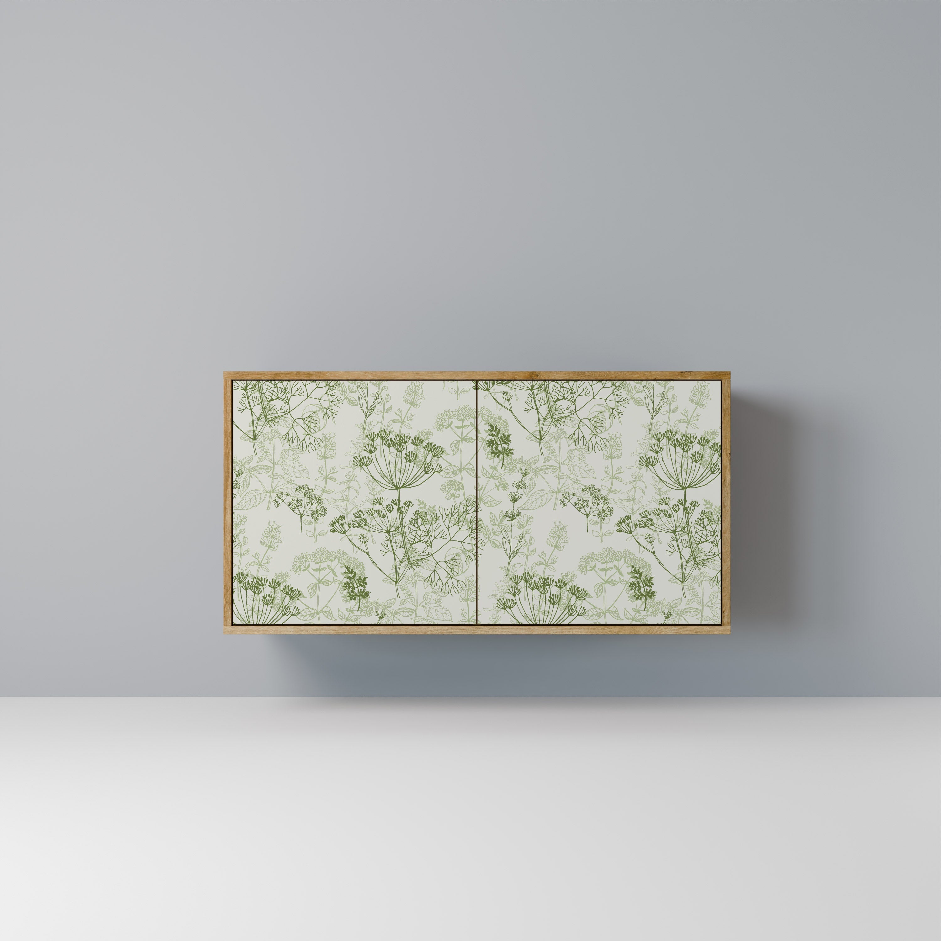 FENNEL BALDACHIN Sideboard mit 2 Türen in Eichenoptik