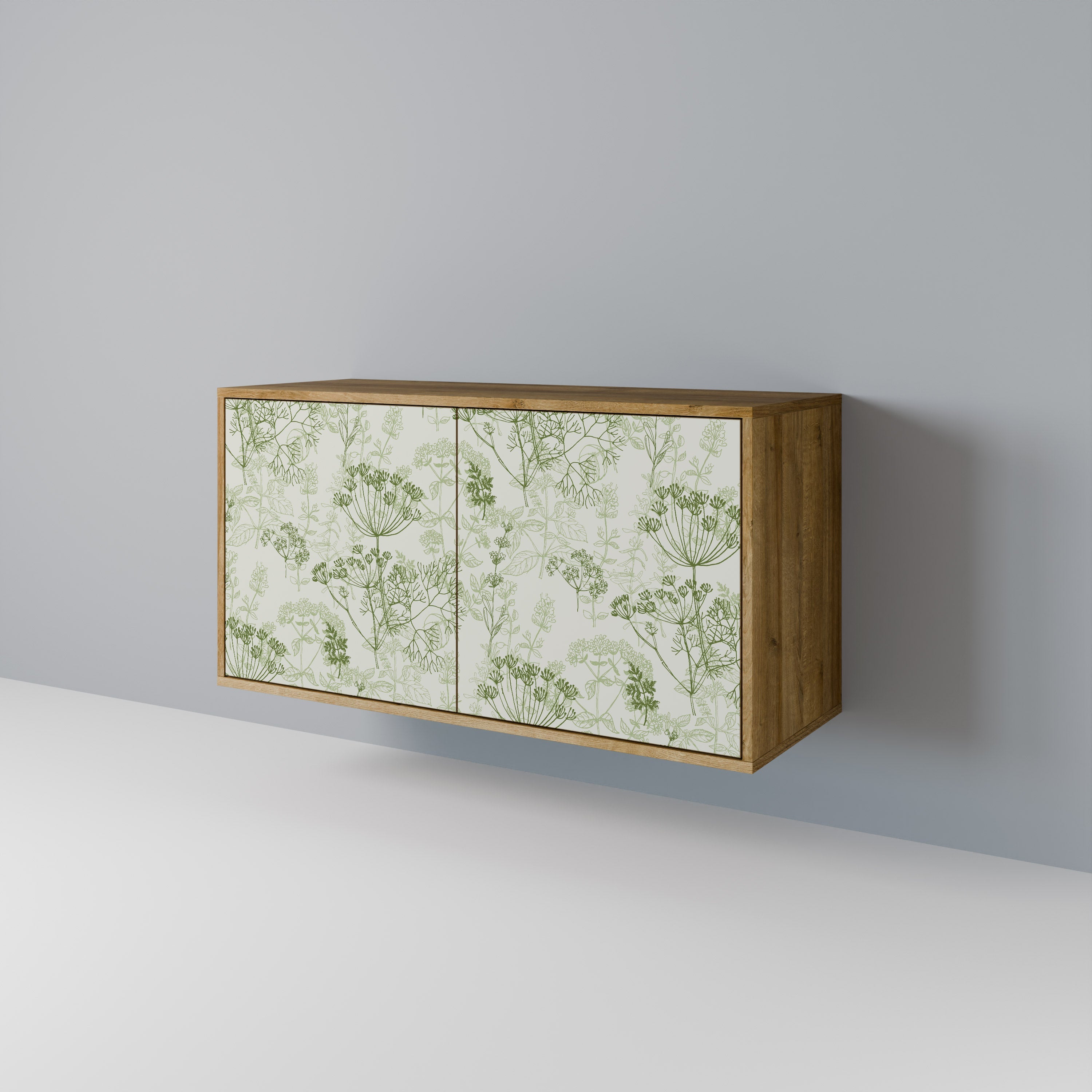 FENNEL BALDACHIN Sideboard mit 2 Türen in Eichenoptik