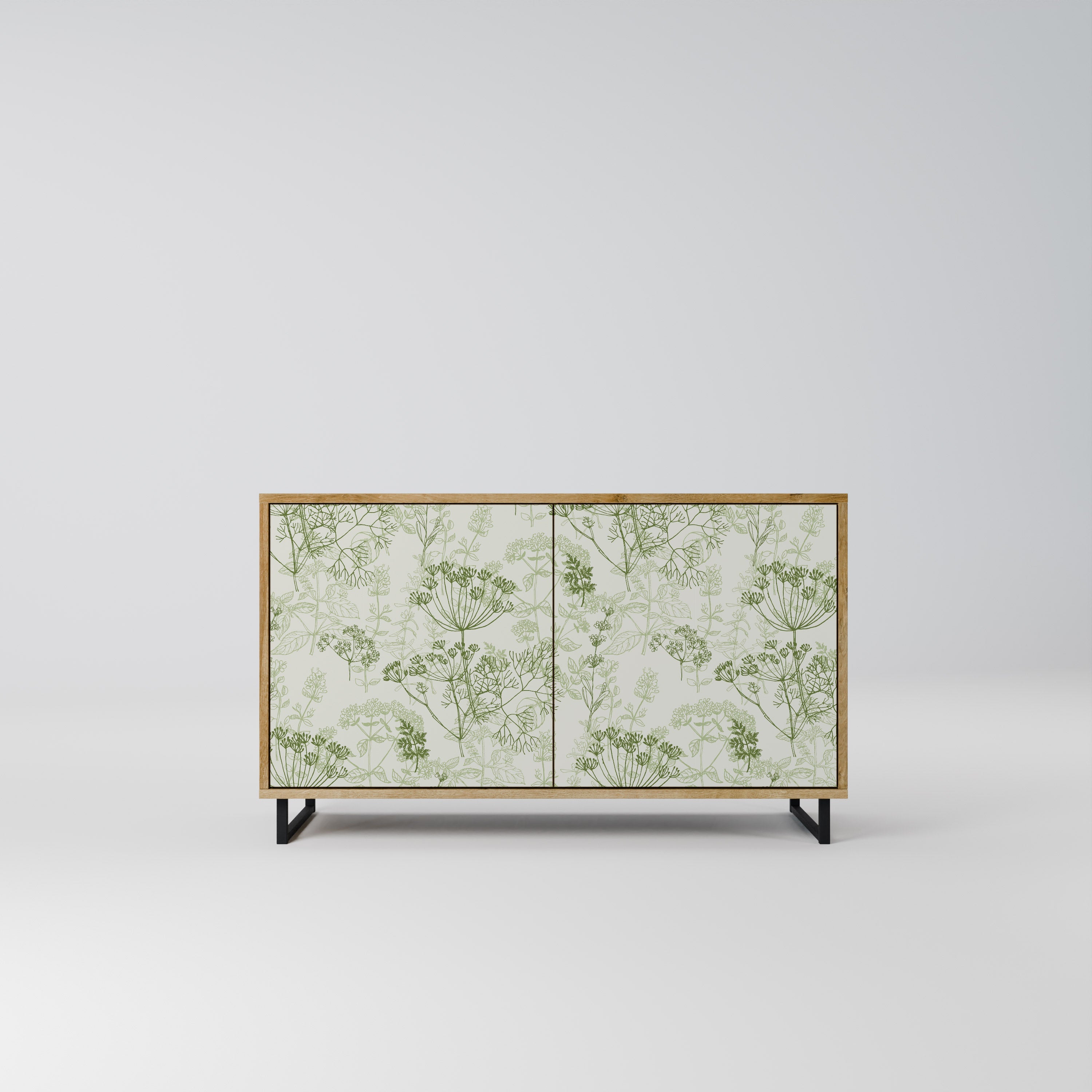 FENNEL BALDACHIN Sideboard mit 2 Türen in Eichenoptik