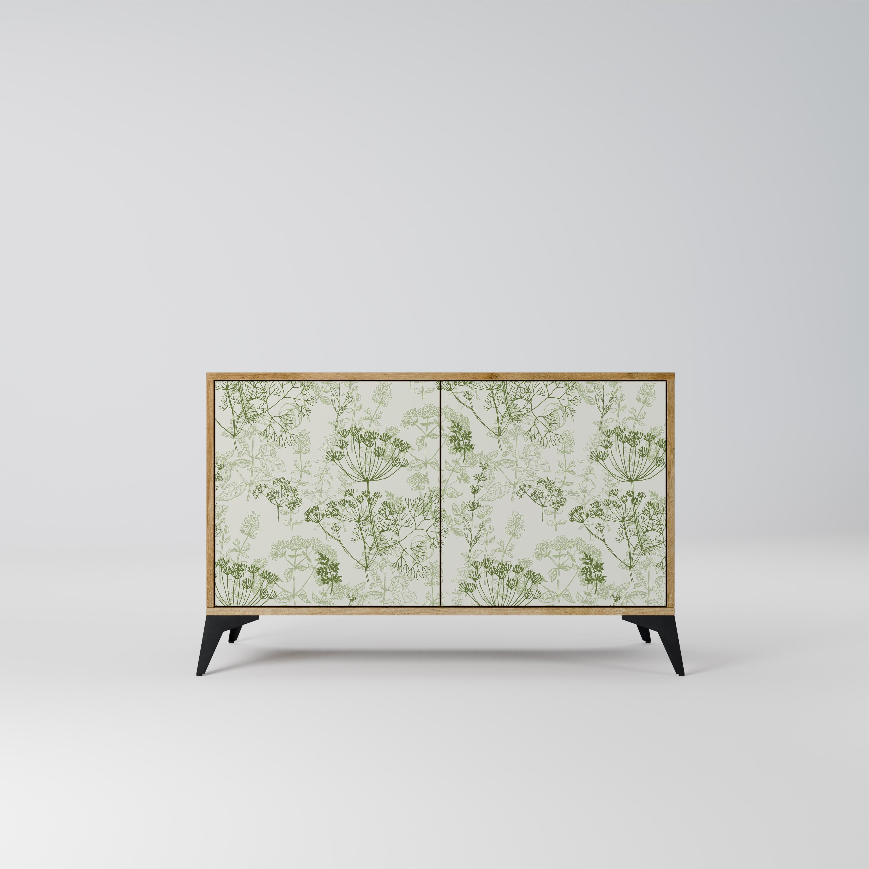 FENNEL BALDACHIN Sideboard mit 2 Türen in Eichenoptik