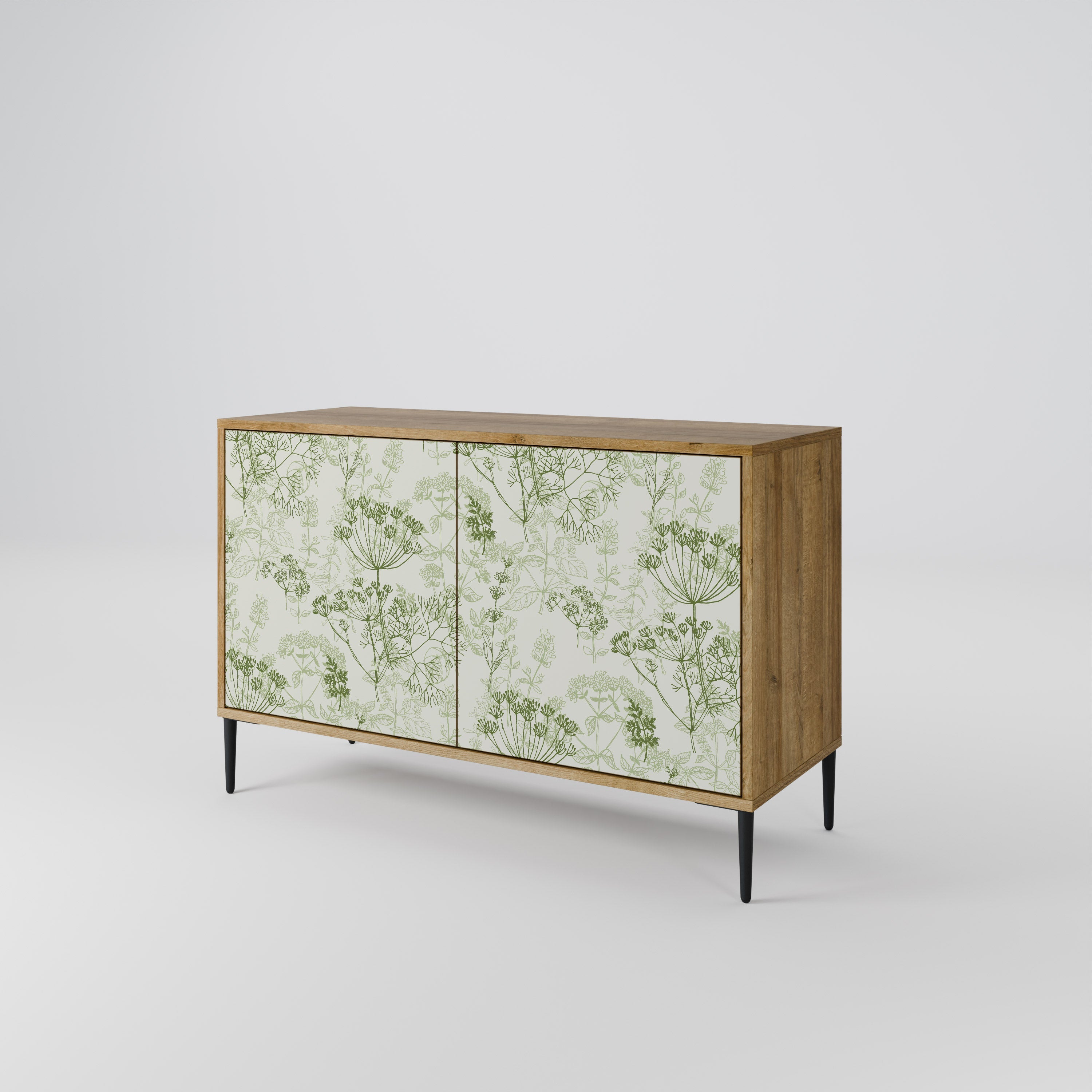 FENNEL BALDACHIN Sideboard mit 2 Türen in Eichenoptik