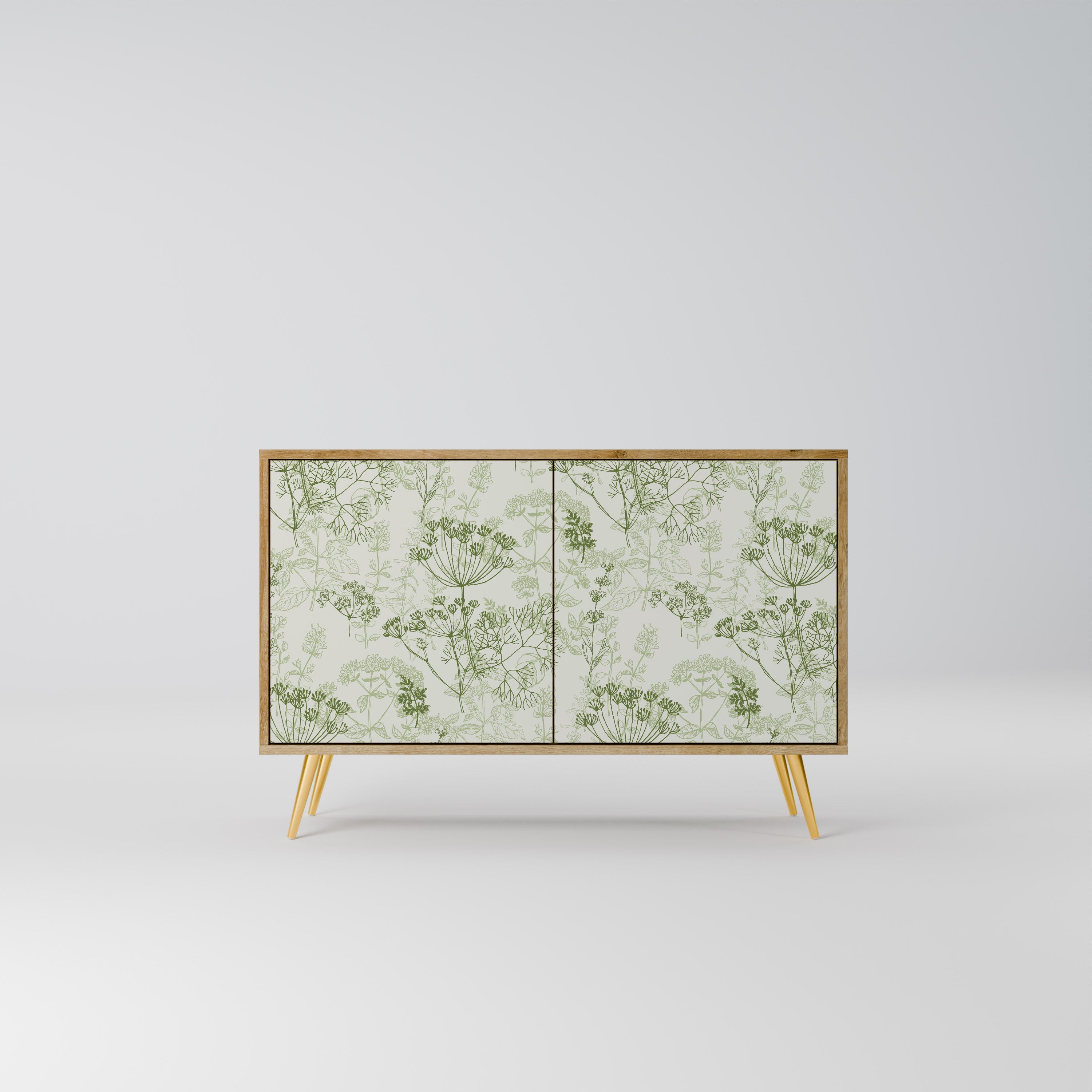 FENNEL BALDACHIN Sideboard mit 2 Türen in Eichenoptik