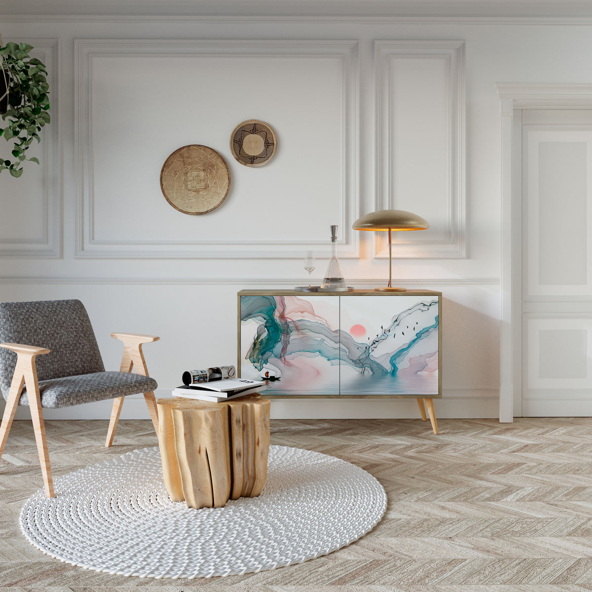 VELVET CROSSING 2-türiges Sideboard