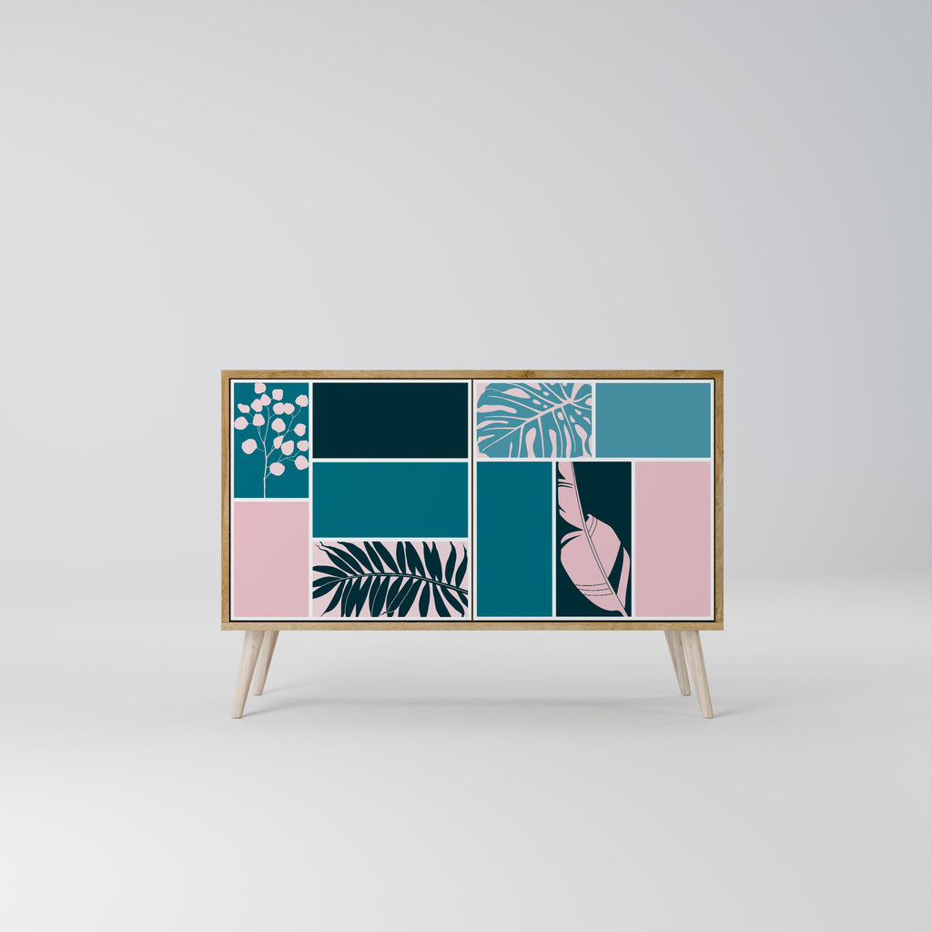COMBINATION OF SHAPES 2-türiges Sideboard in Eichenoptik
