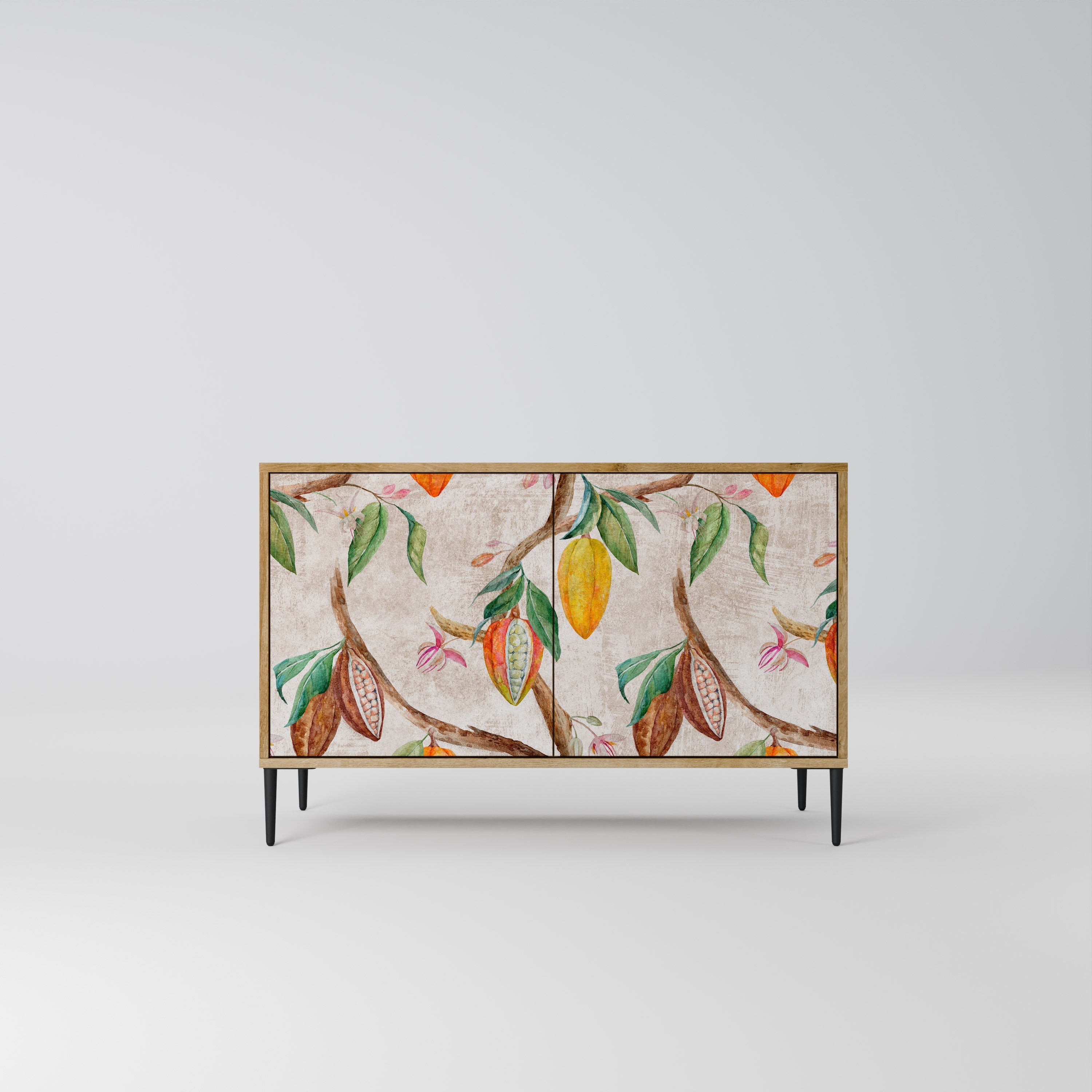 COCOA FRUITS Sideboard mit 2 Türen in Eichenoptik
