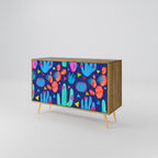 CACTUS VIBES 2-Door Sideboard in Oak Effect