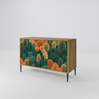AUTUMN KALEIDOSCOPE 2-Door Sideboard in Oak Effect