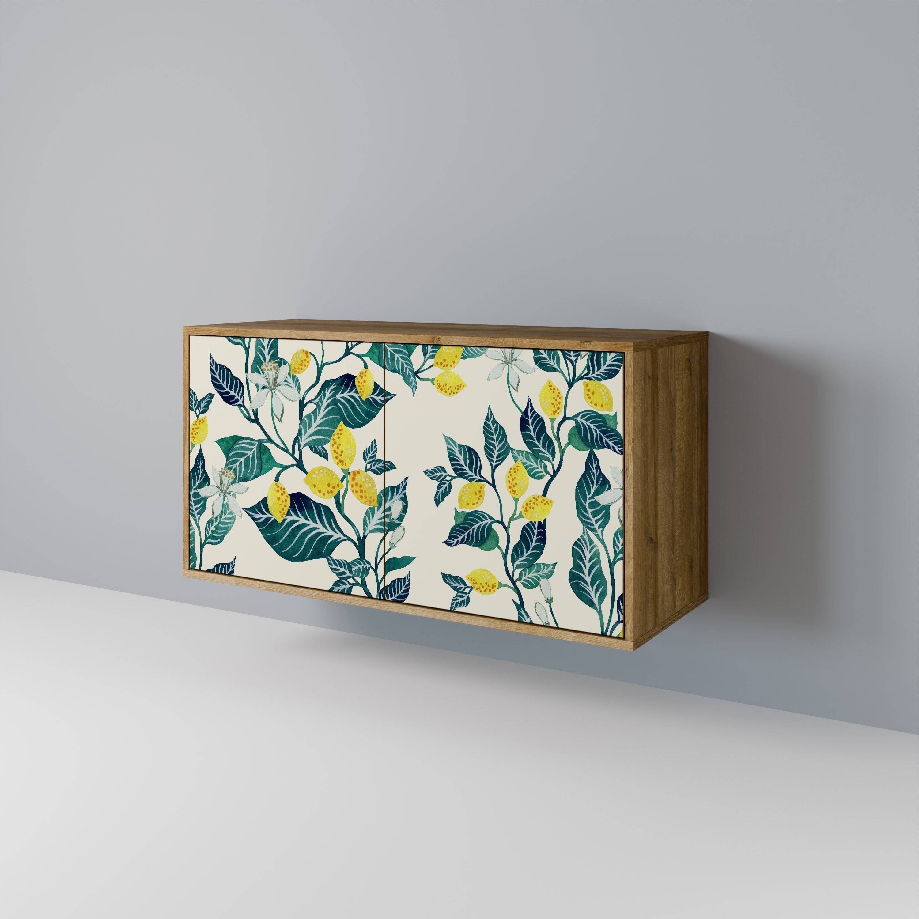 LEMON TREE Sideboard mit 2 Türen in Eichenoptik