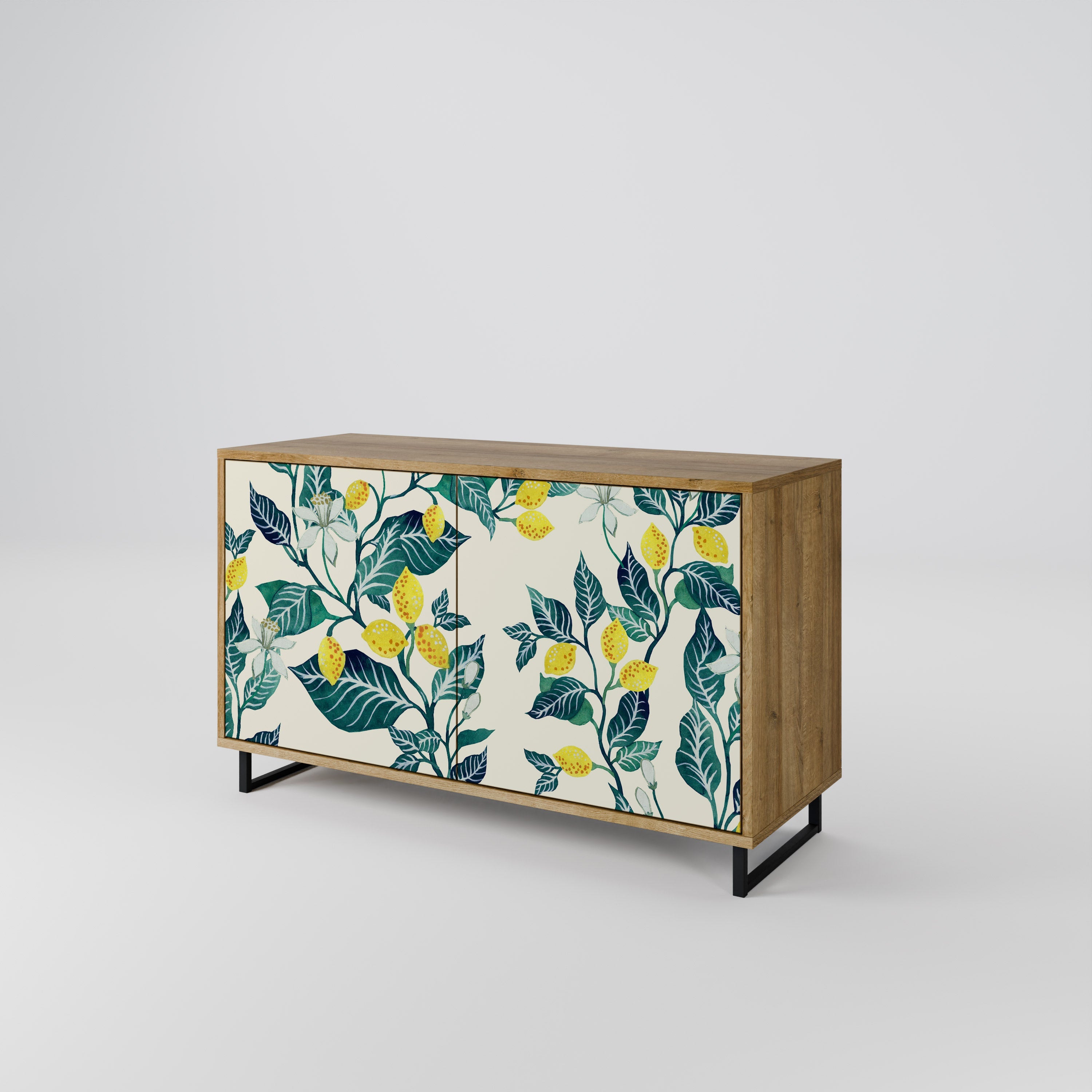 LEMON TREE Sideboard mit 2 Türen in Eichenoptik