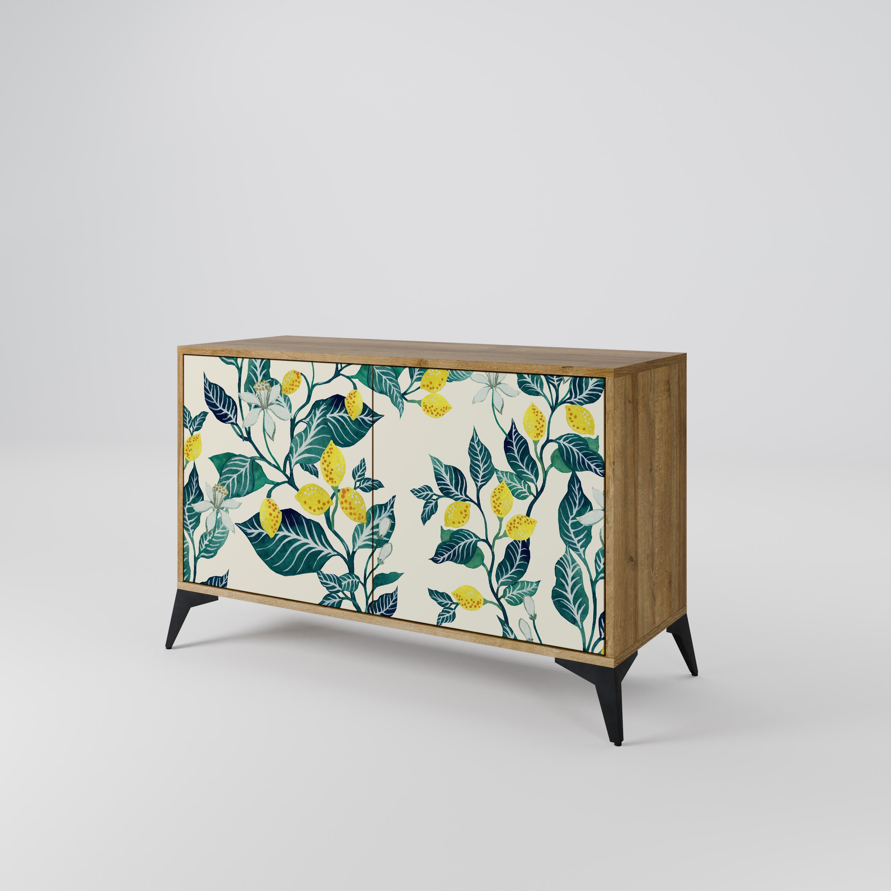 LEMON TREE Sideboard mit 2 Türen in Eichenoptik