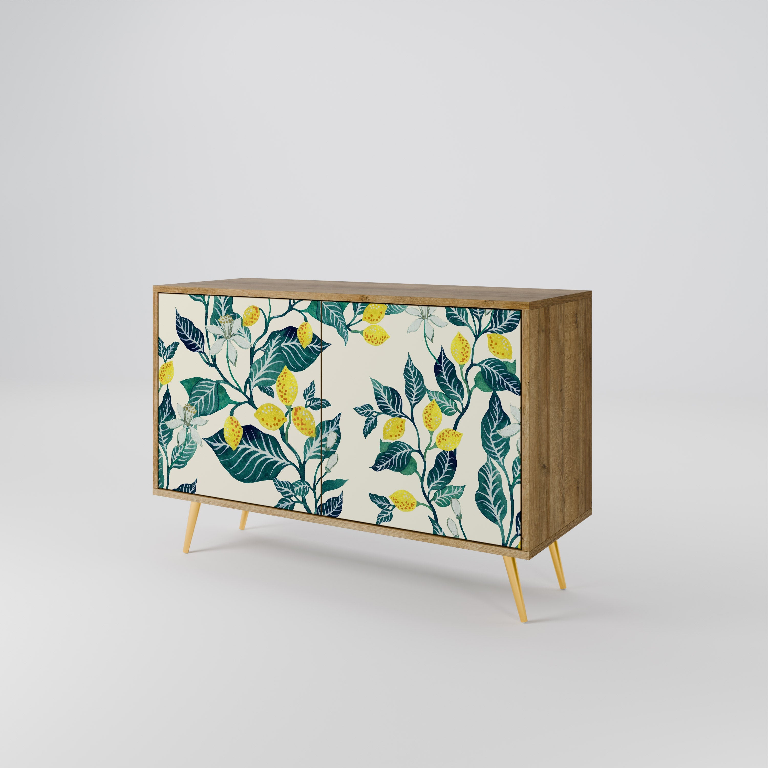 LEMON TREE Sideboard mit 2 Türen in Eichenoptik