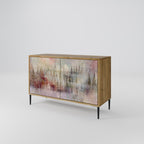 VEILED SUMMIT 2-Door Sideboard in Oak Effect