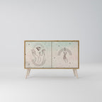 DELICATE BEAUTY 2-Door Sideboard in Oak Effect
